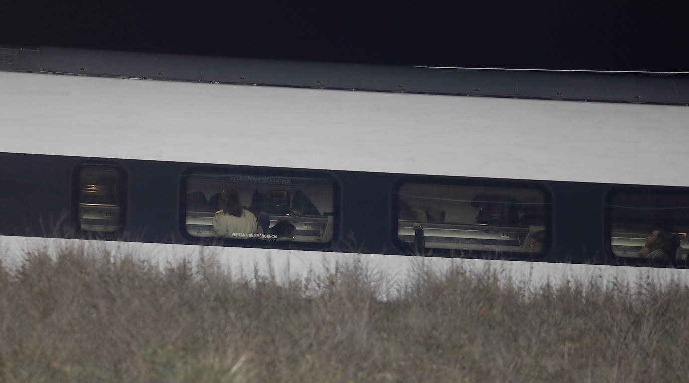 Descarrila un tren en Palencia sin causar heridos. 