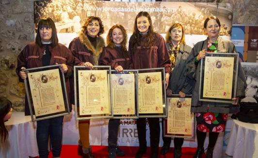 Vanessa García Macarrón, Mamen Asencio, Almudena Alberca, Miriam García, Marian Arlegui Sánchez y Yolanda Ramos. Foto 