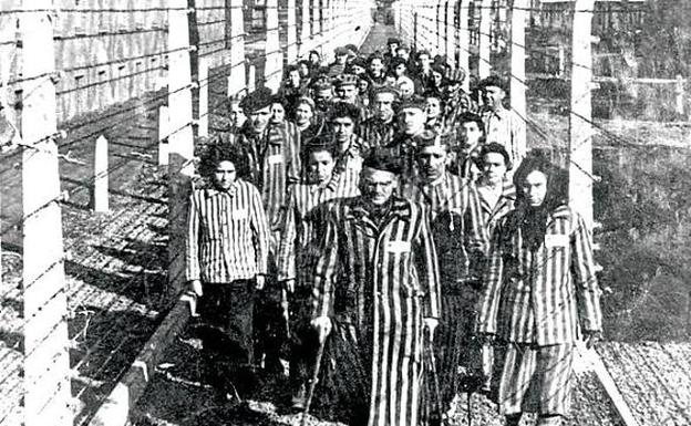 Auschwitz tras ser liberado el 27 de enero de 1945.