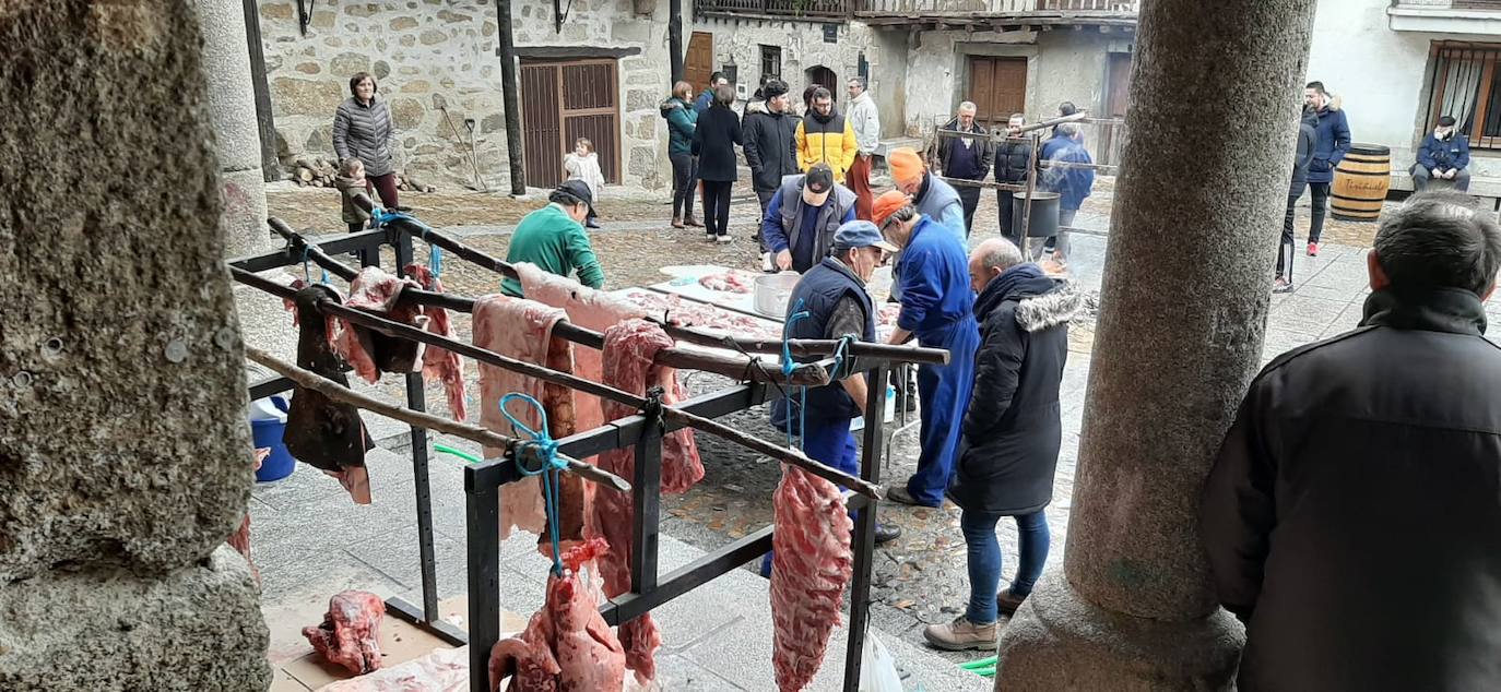 Garcibuey, Madroñal y San Esteban de la Sierra acogieron ayer esta celebración convertida en fiesta.