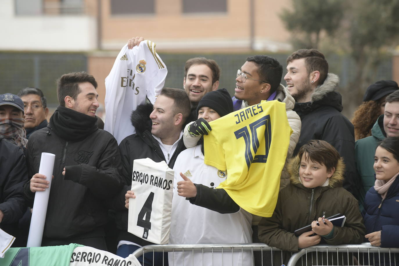 Fotos: La llegada del Real Madrid a su hotel en Valladolid