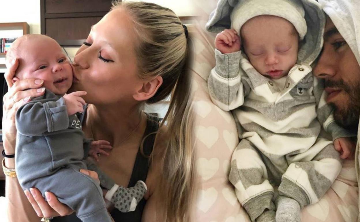 Enrique Iglesias y Anna Kournikova presentan a sus hijos mellizos, en 2018.