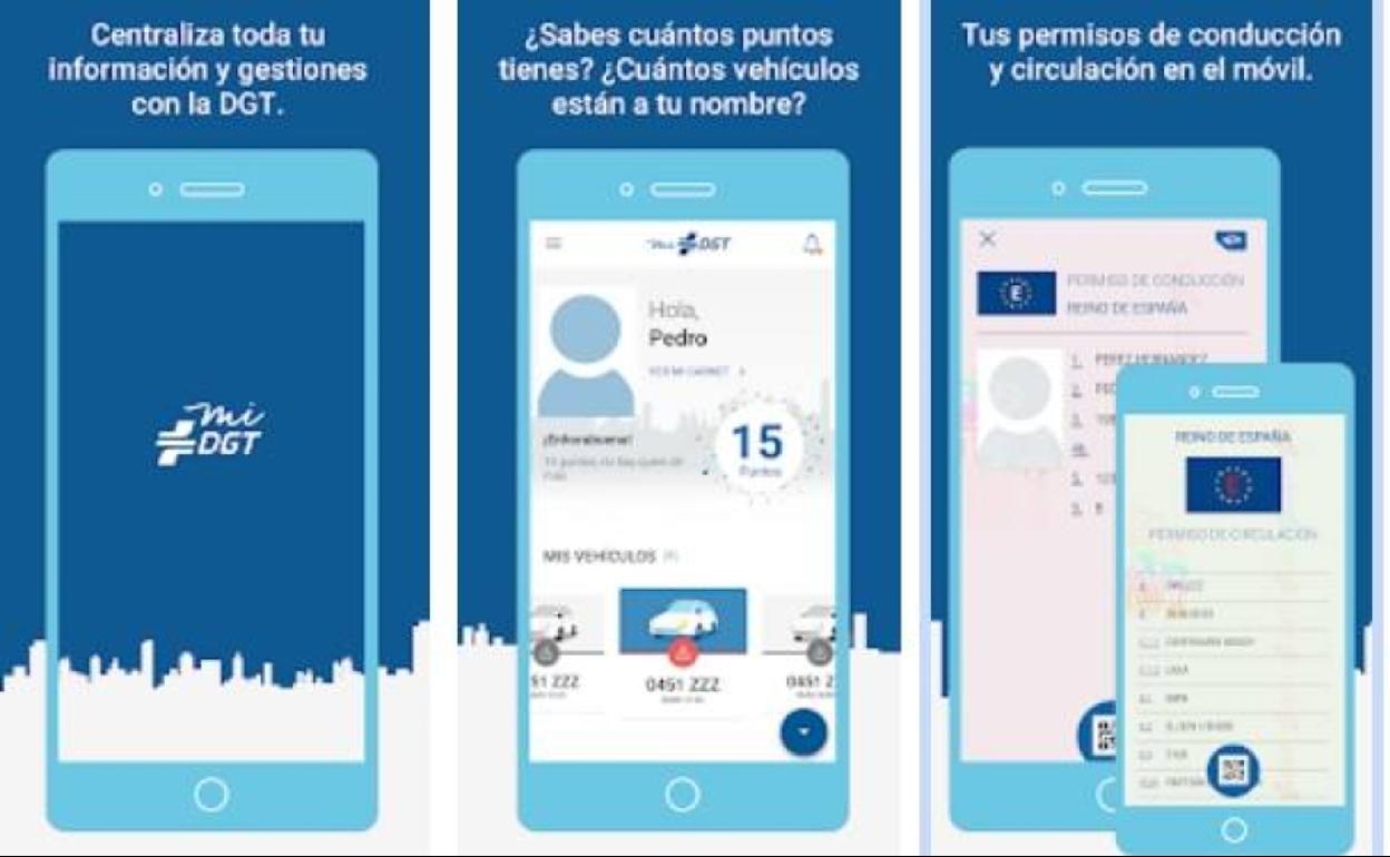 Así es la nueva app de la DGT.