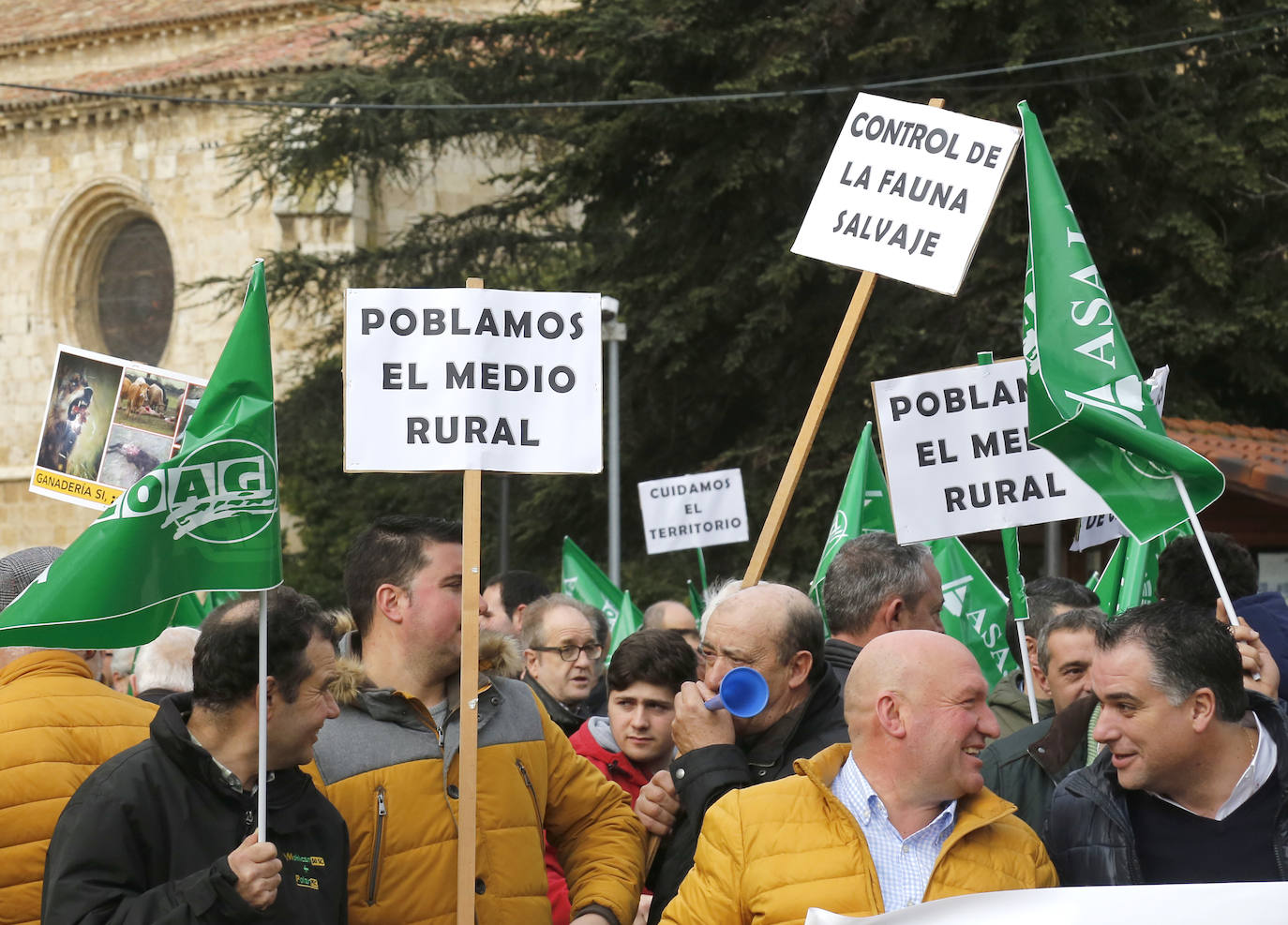 Manifestación por unos precios justos y en defensa del medio rural organizada por Asaja, UPA y Coag..
