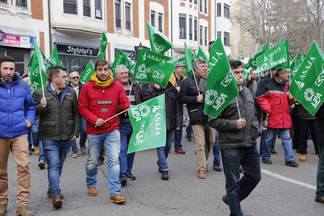 Manifestación por unos precios justos y en defensa del medio rural organizada por Asaja, UPA y Coag..