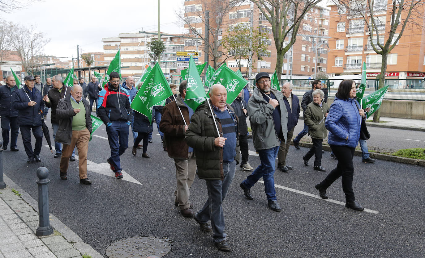 Manifestación por unos precios justos y en defensa del medio rural organizada por Asaja, UPA y Coag..
