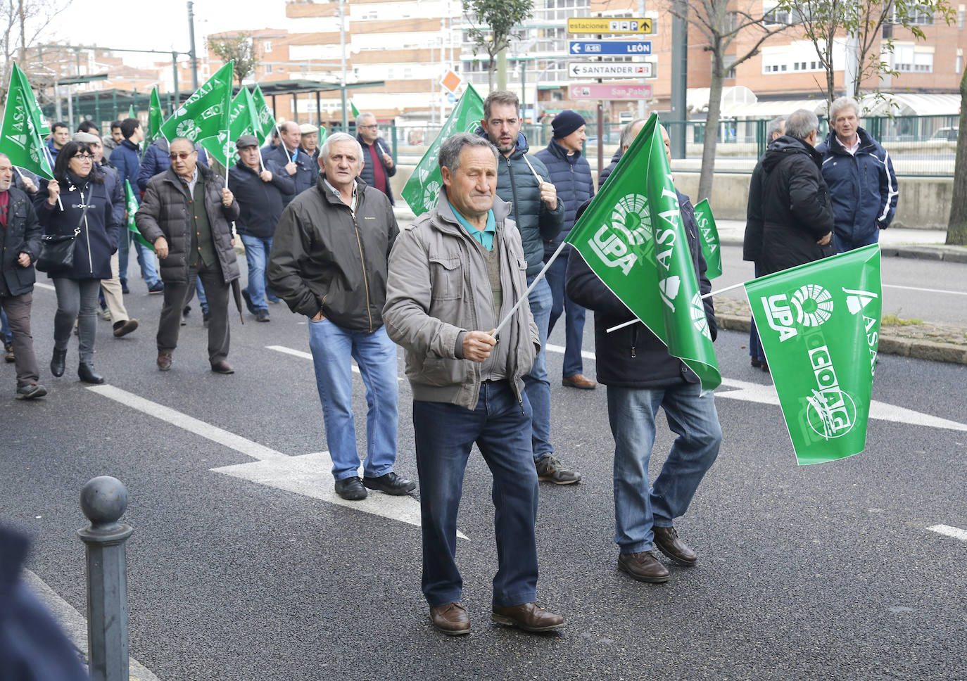 Manifestación por unos precios justos y en defensa del medio rural organizada por Asaja, UPA y Coag..