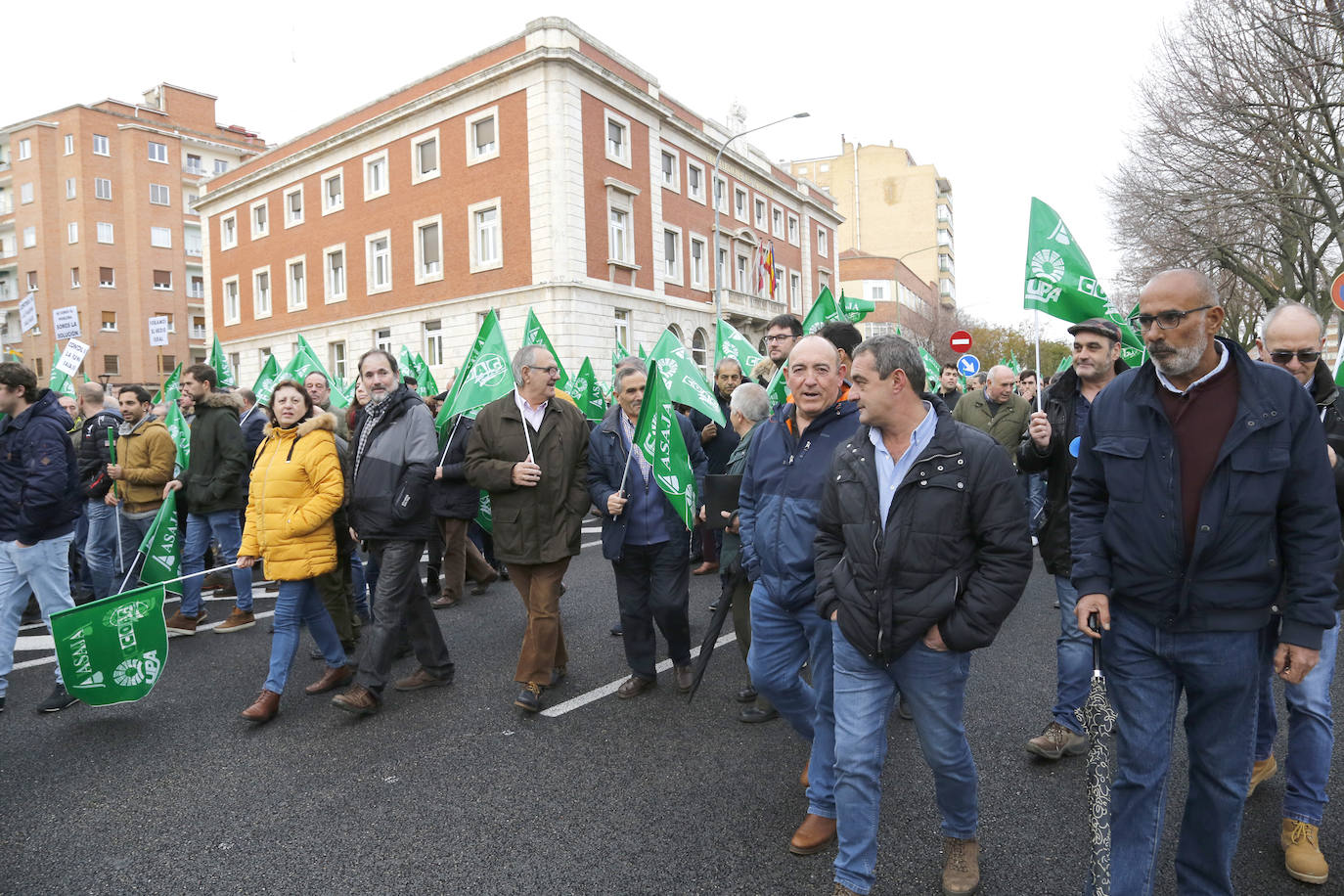 Manifestación por unos precios justos y en defensa del medio rural organizada por Asaja, UPA y Coag..