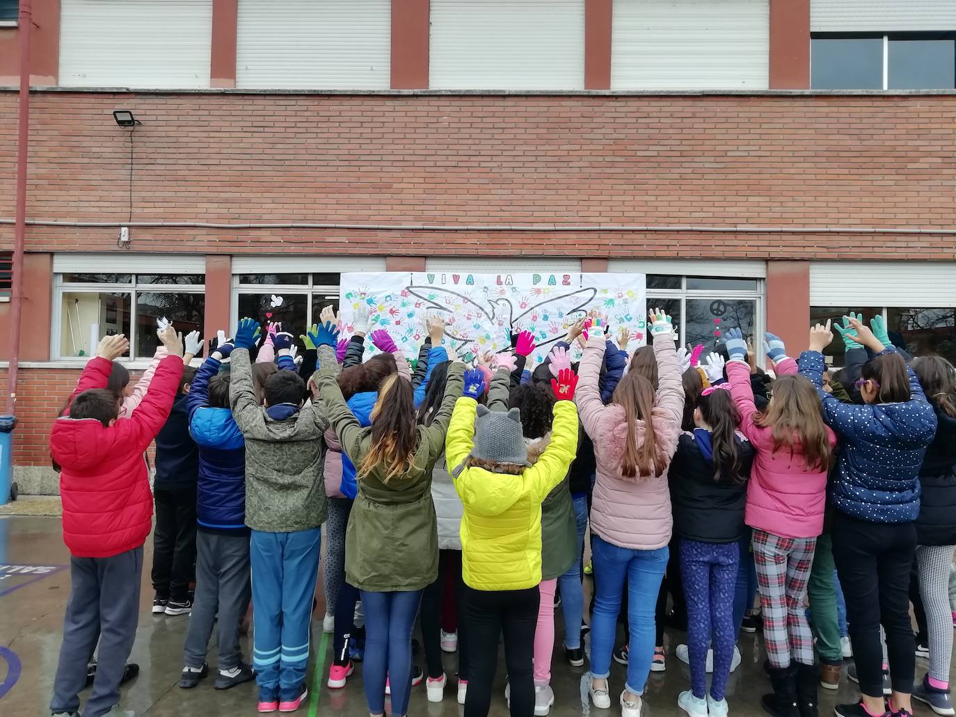 Día de la Paz en el colegio León Felipe