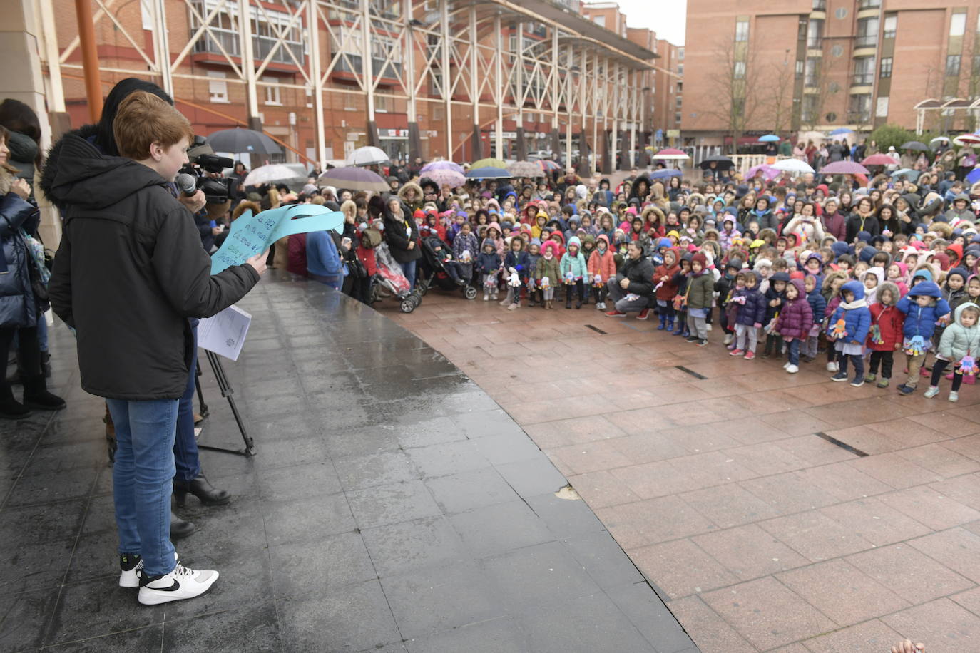 Celebración del Día de la Paz en La Victoria.