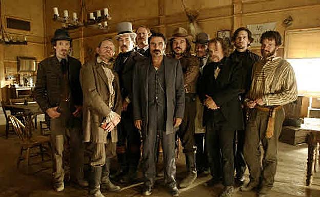 Escena de la serie: « Deadwood.