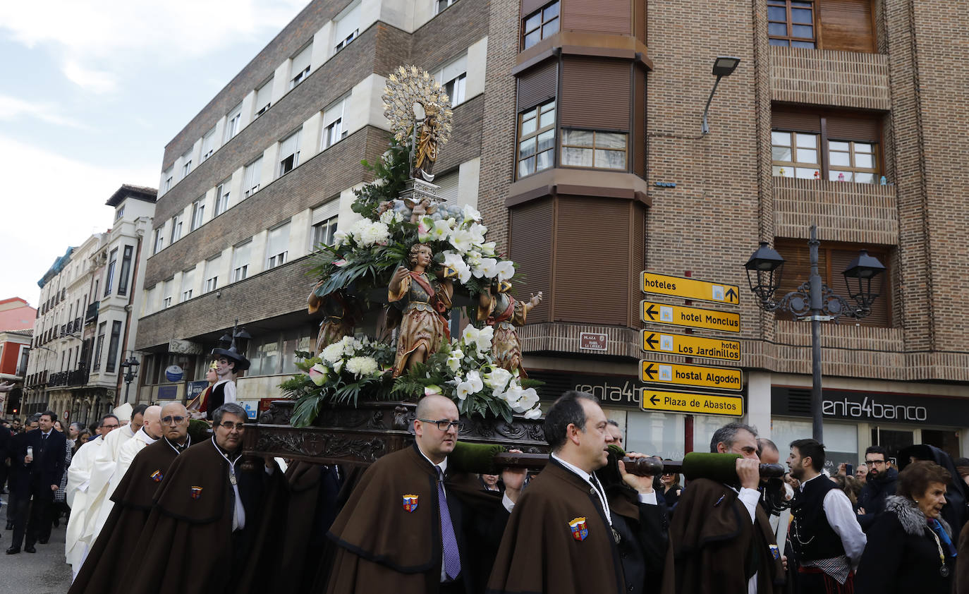 Fiesta y procesión de la Virgen de la Calle.