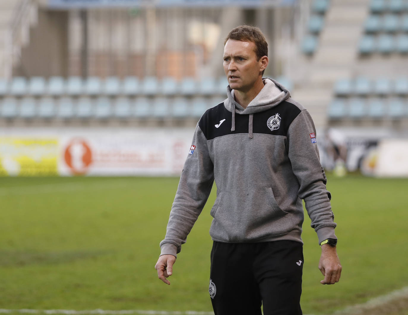 El Palencia Cristo perdió ante la Arandina. 