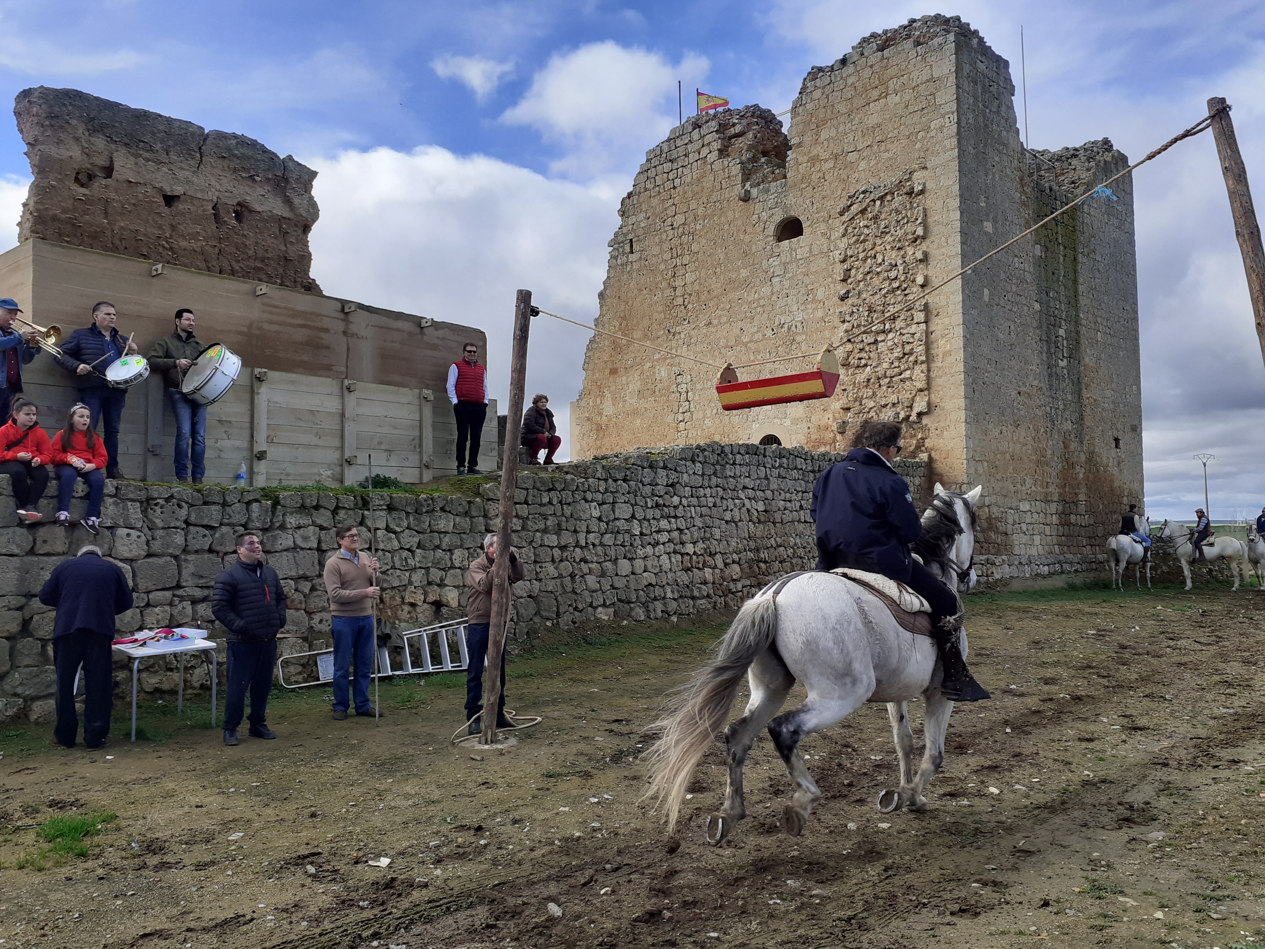 Fotos: Cintas a caballo fiestas de Villagarcía de Campos