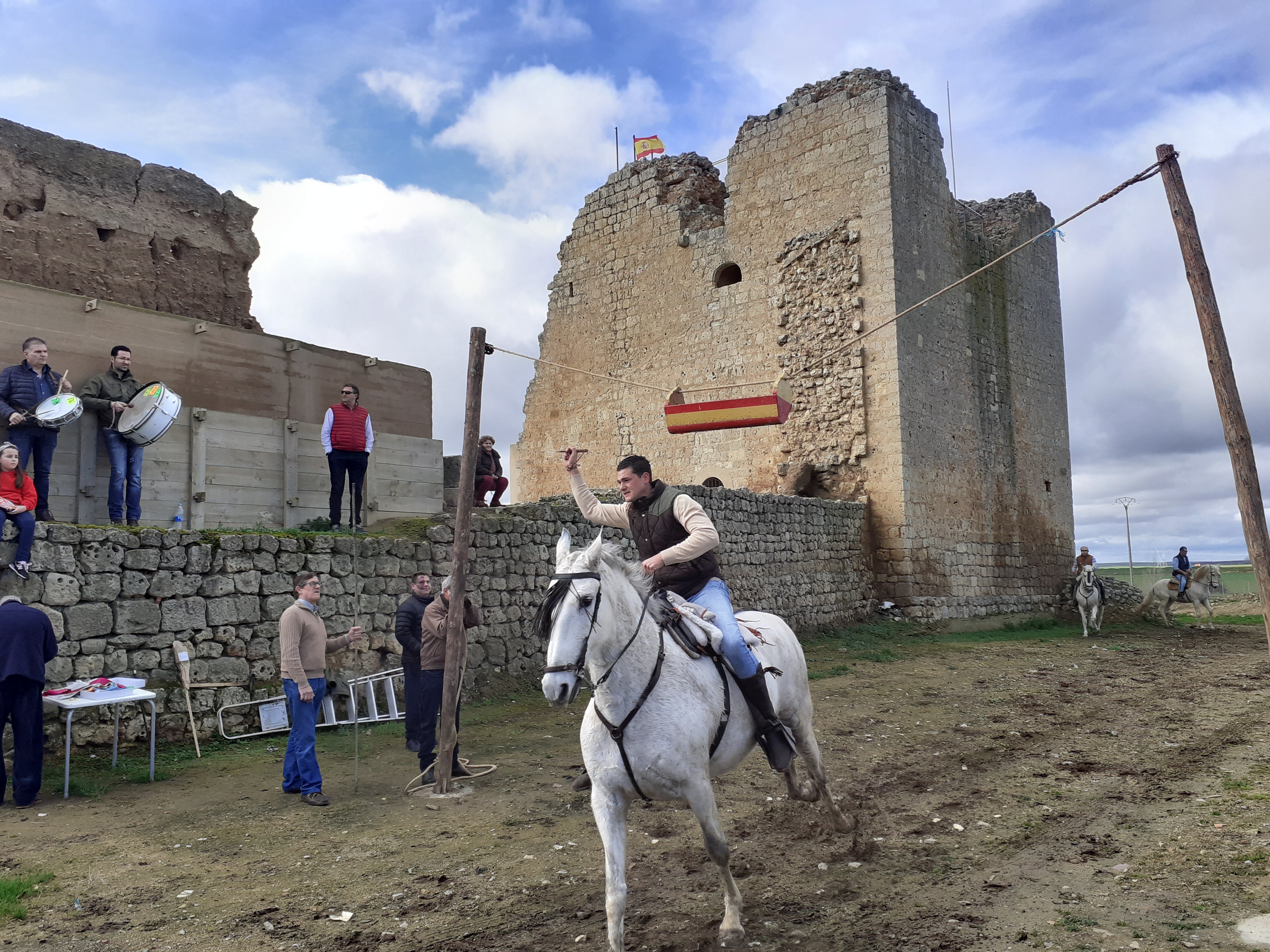 Fotos: Cintas a caballo fiestas de Villagarcía de Campos