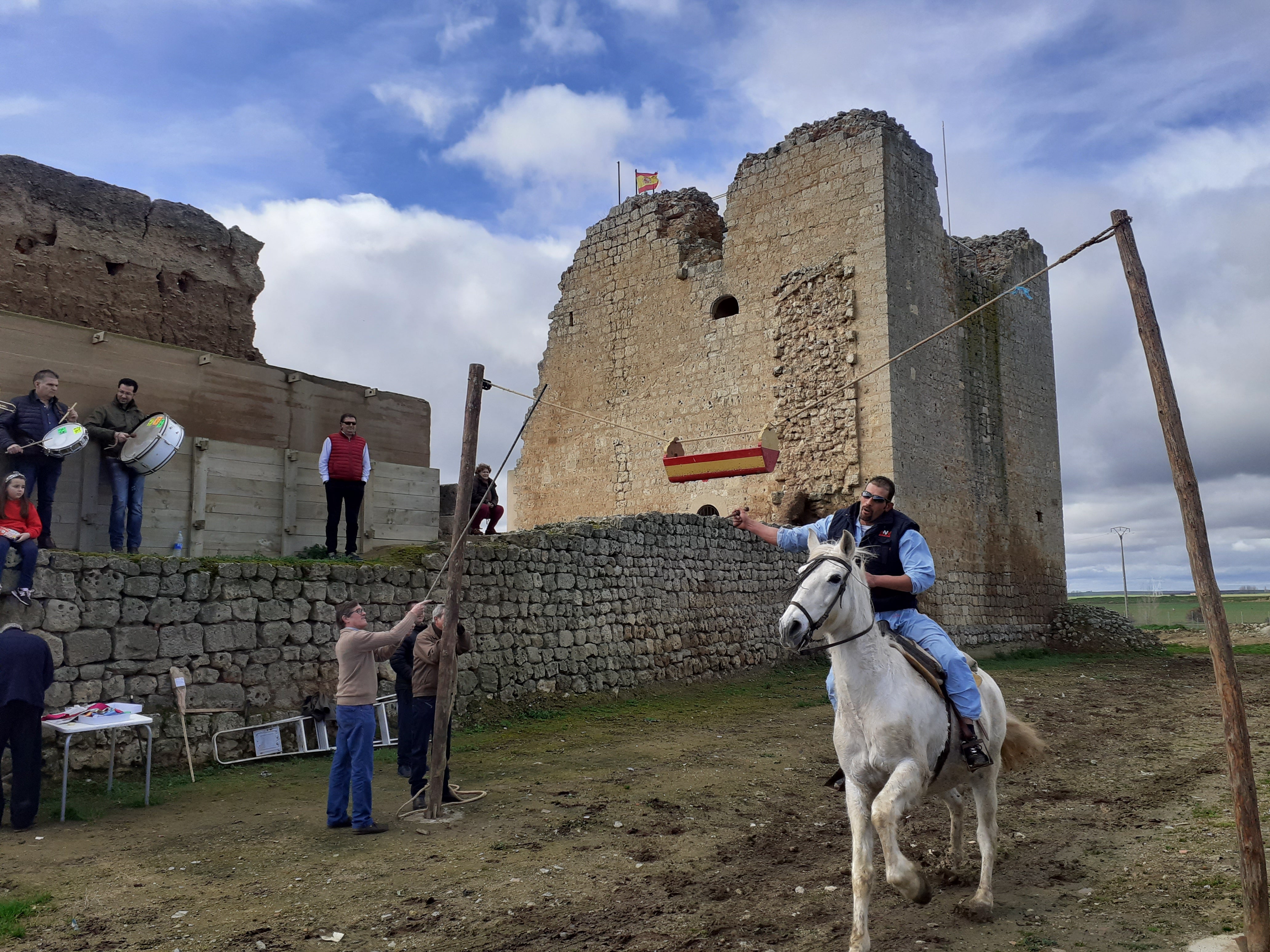 Fotos: Cintas a caballo fiestas de Villagarcía de Campos