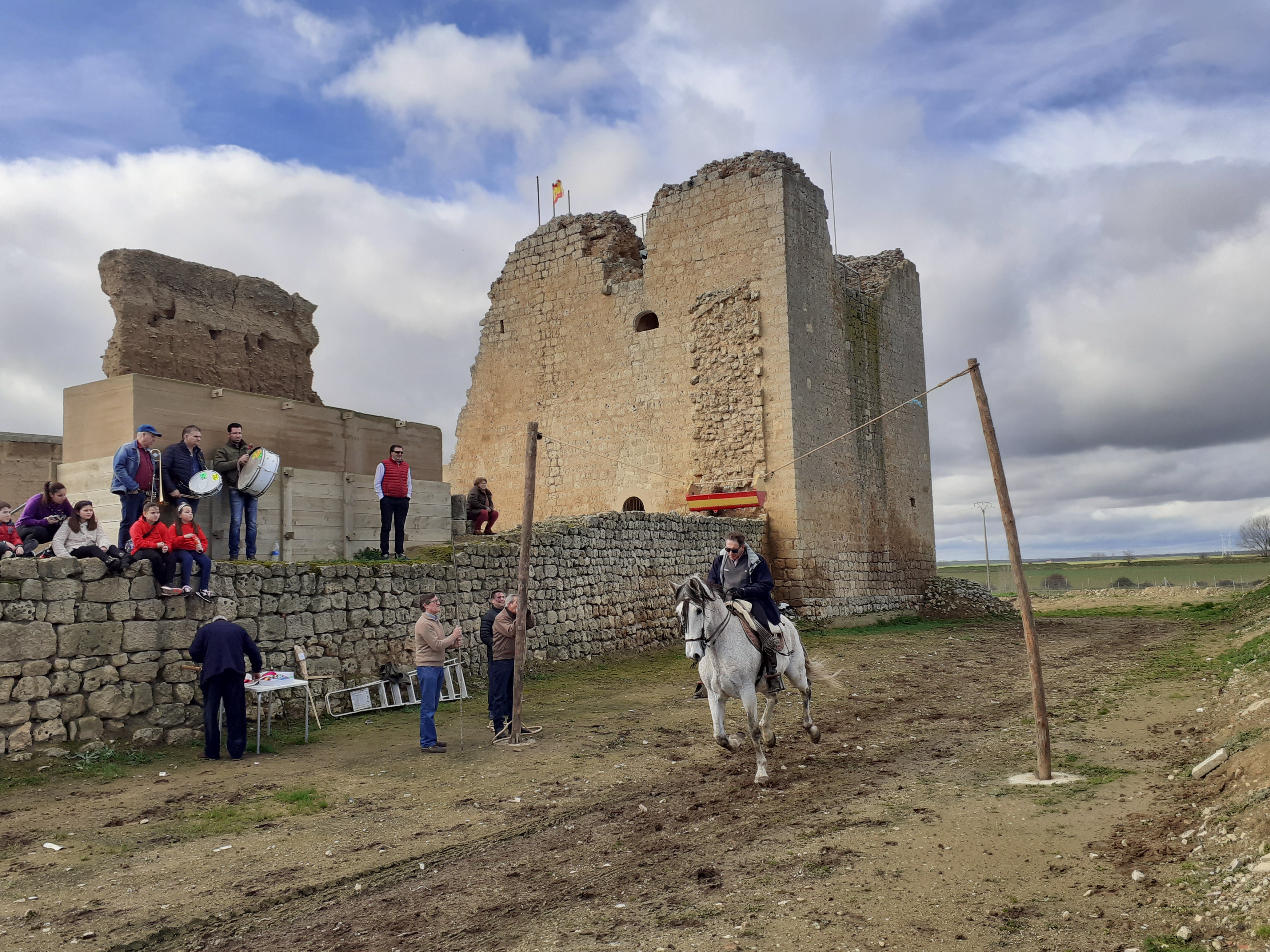 Fotos: Cintas a caballo fiestas de Villagarcía de Campos