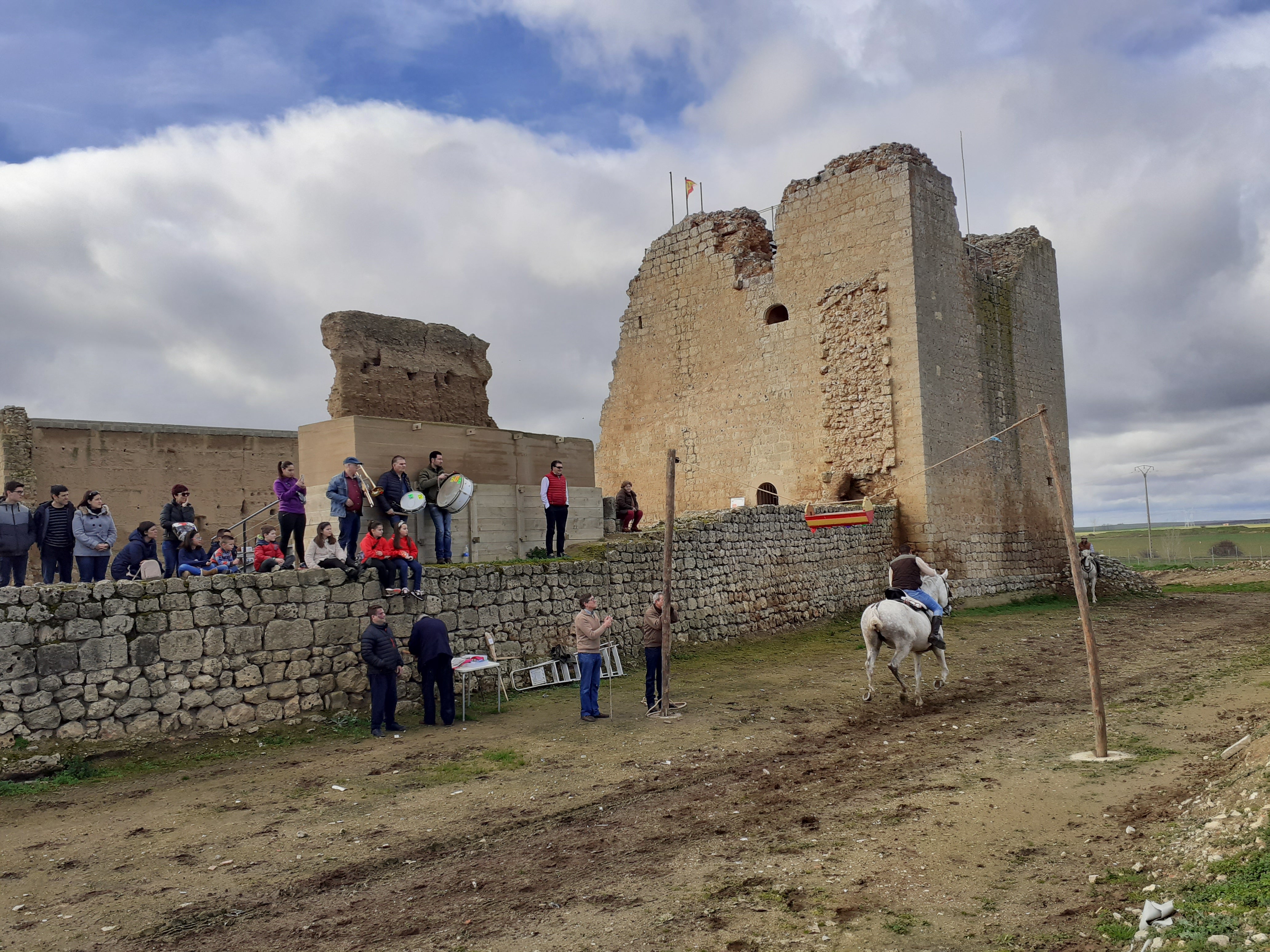 Fotos: Cintas a caballo fiestas de Villagarcía de Campos