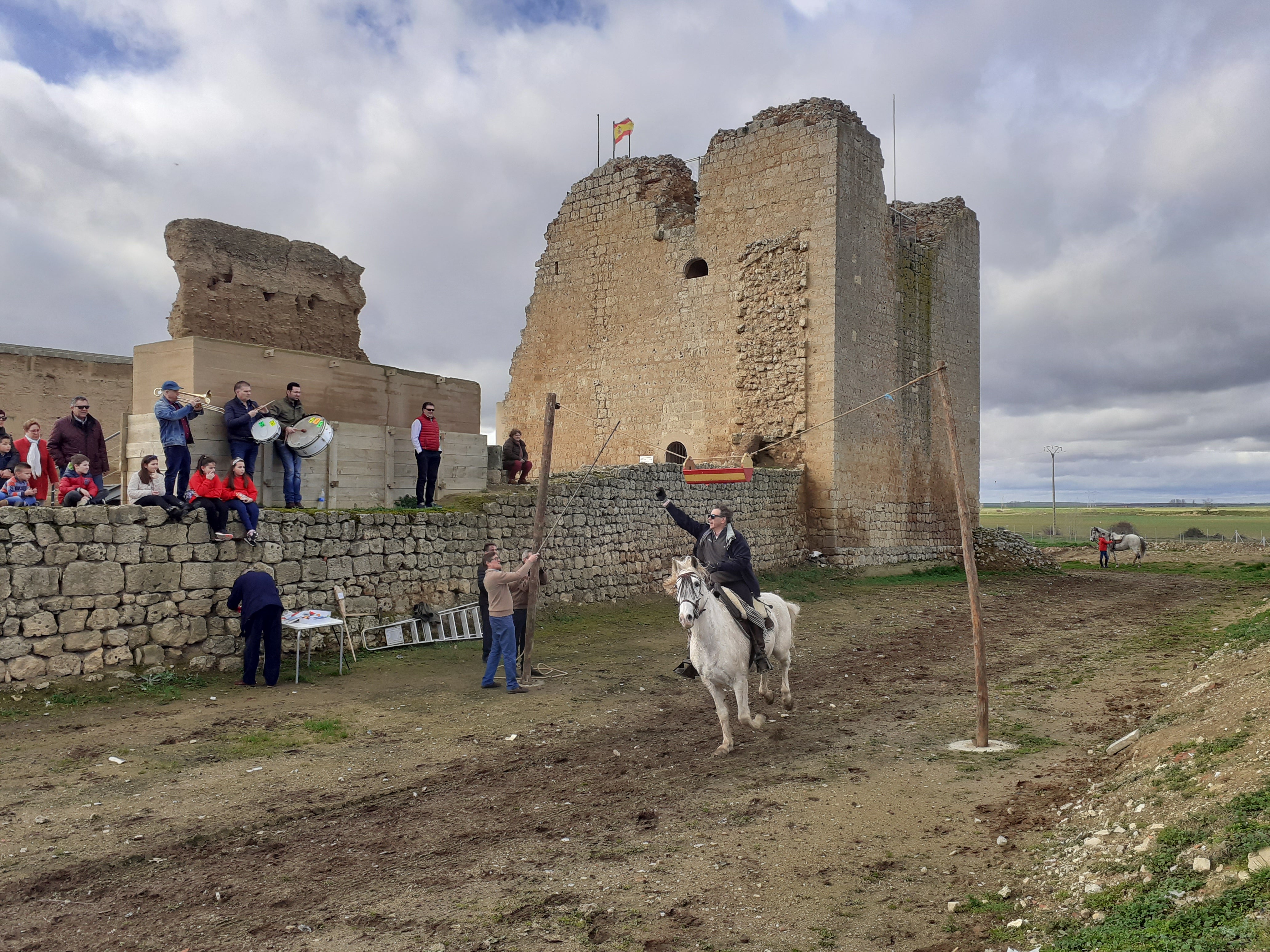 Fotos: Cintas a caballo fiestas de Villagarcía de Campos
