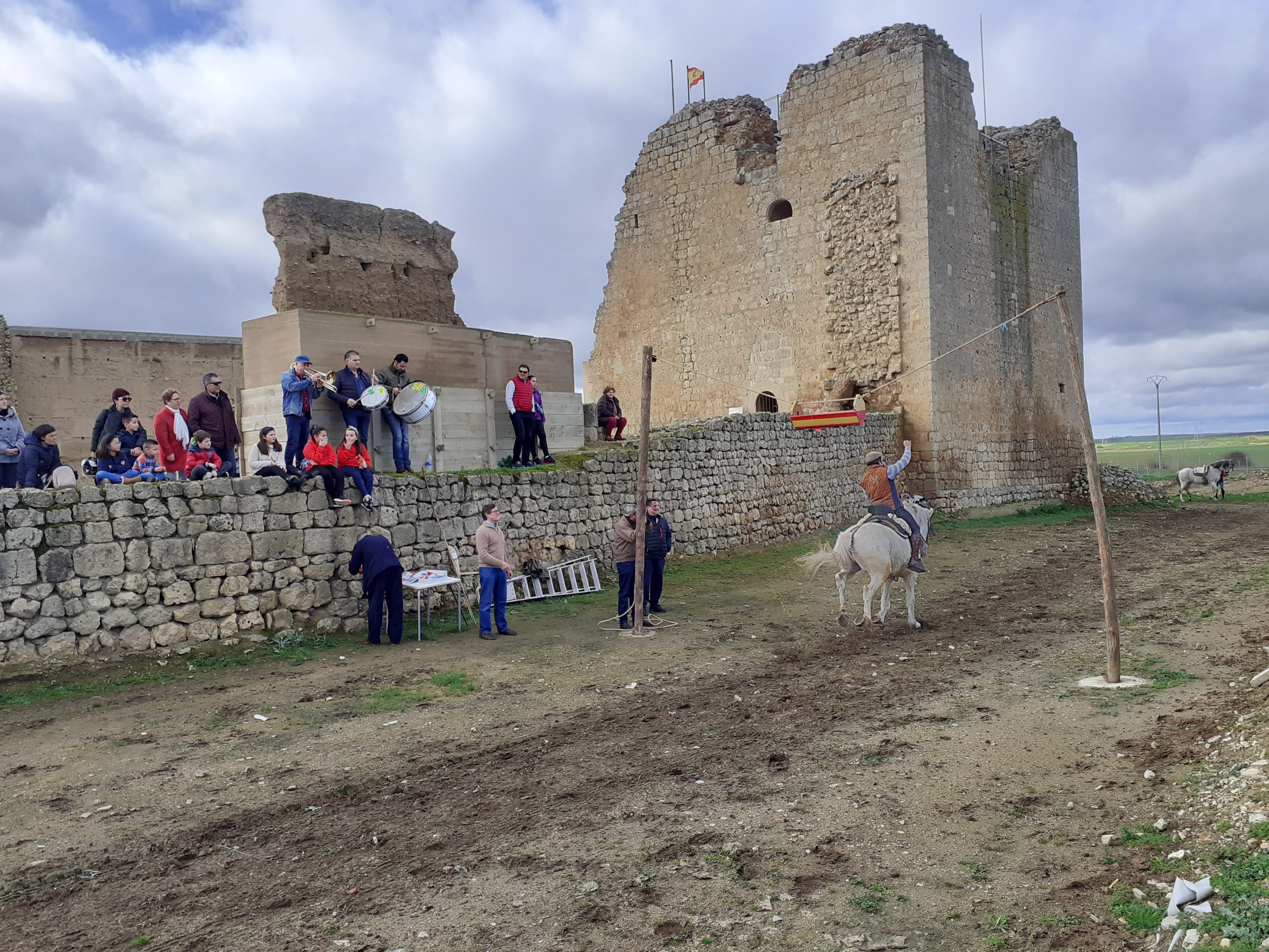 Fotos: Cintas a caballo fiestas de Villagarcía de Campos