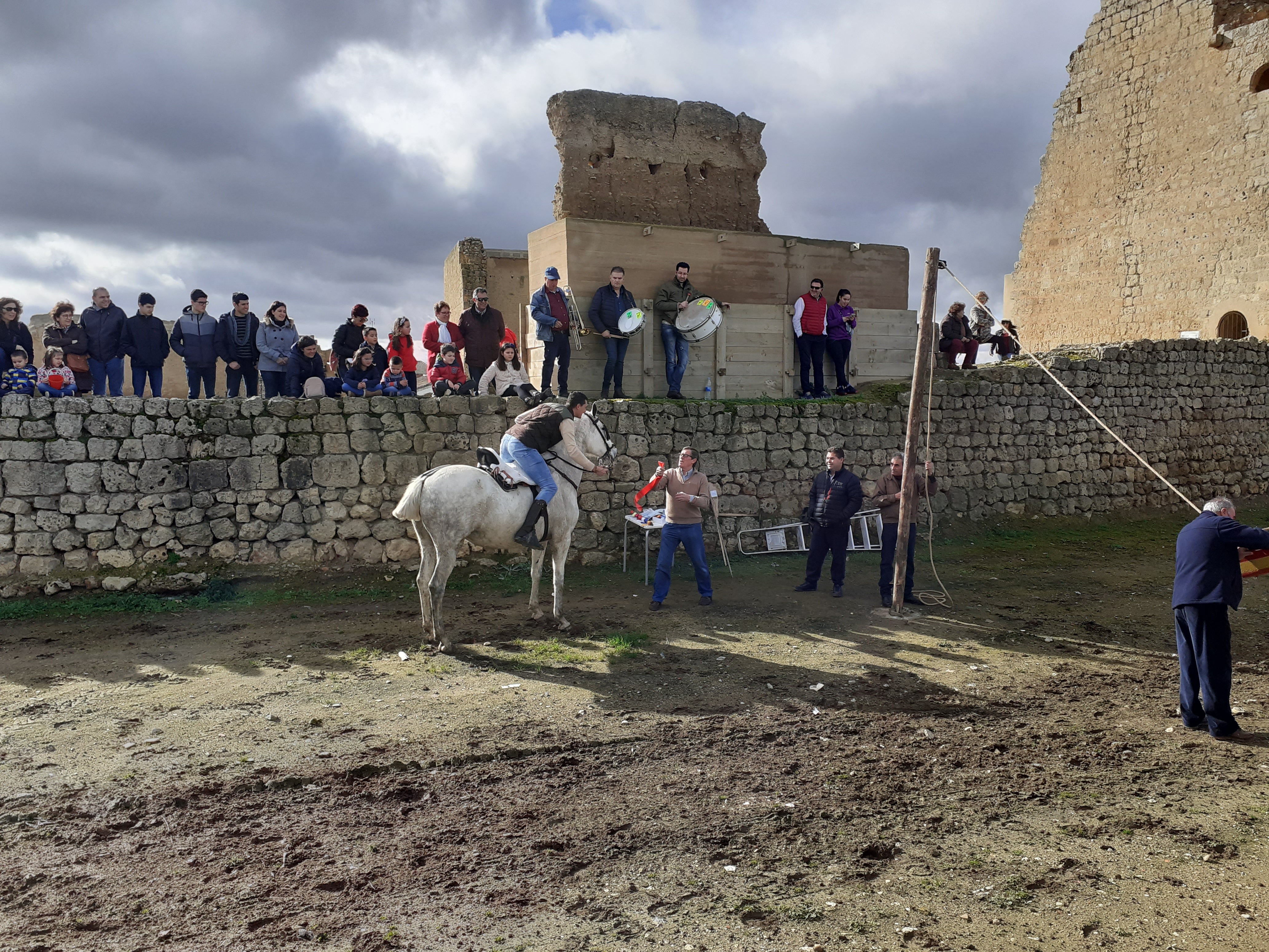 Fotos: Cintas a caballo fiestas de Villagarcía de Campos