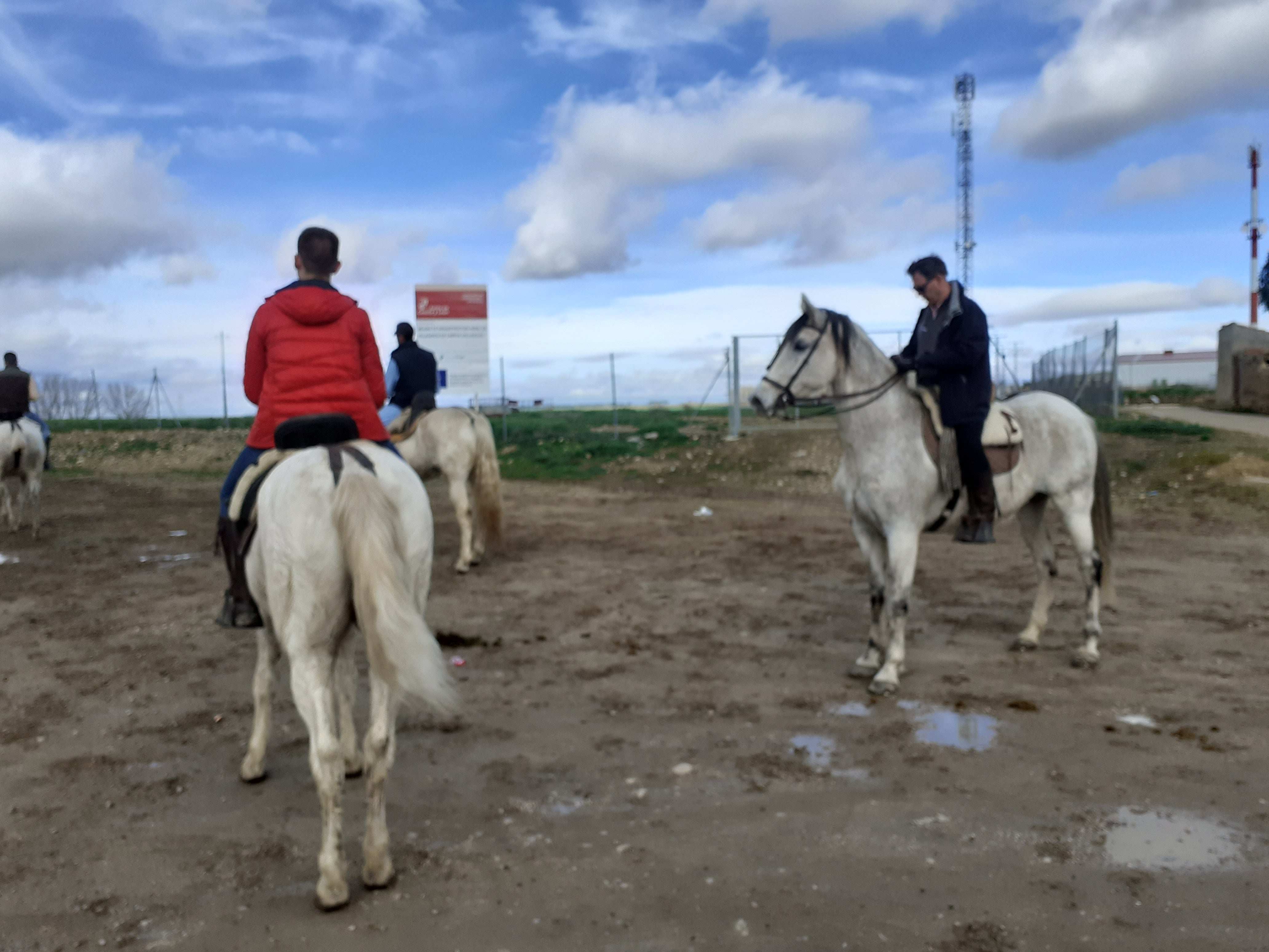 Fotos: Cintas a caballo fiestas de Villagarcía de Campos