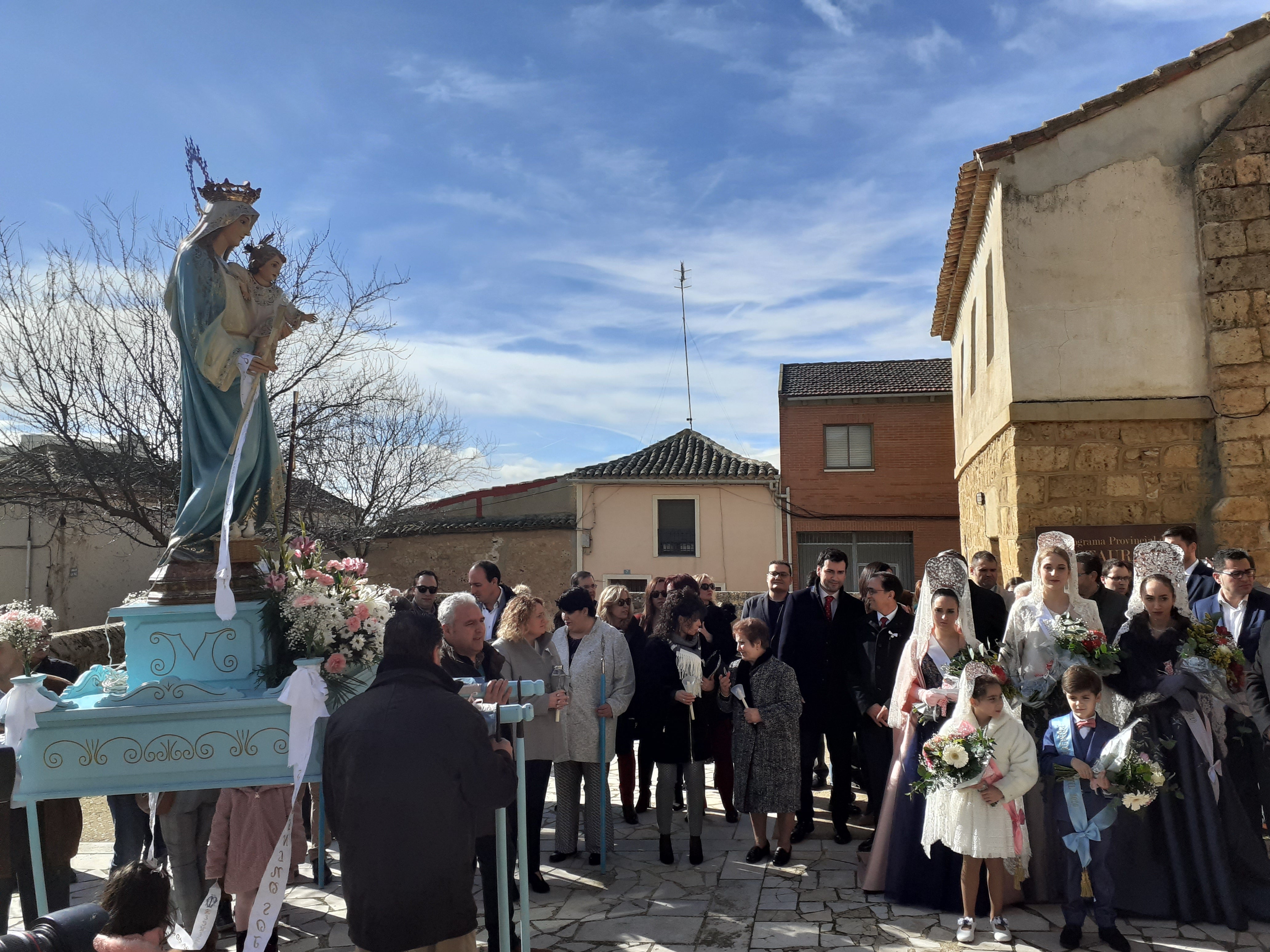 Fotos: Procesión de la Virgen de las Candelas de Tordehumos