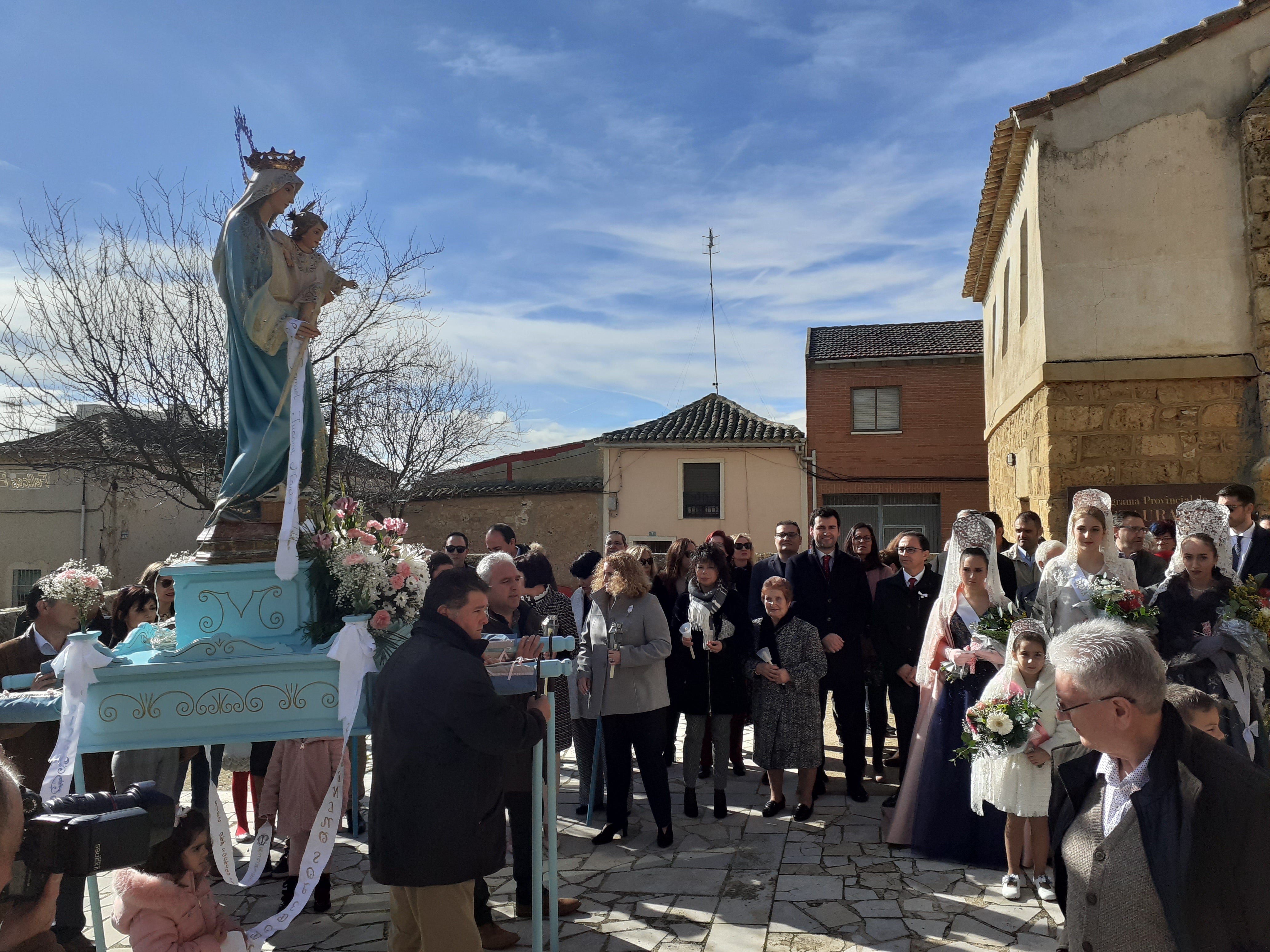 Fotos: Procesión de la Virgen de las Candelas de Tordehumos