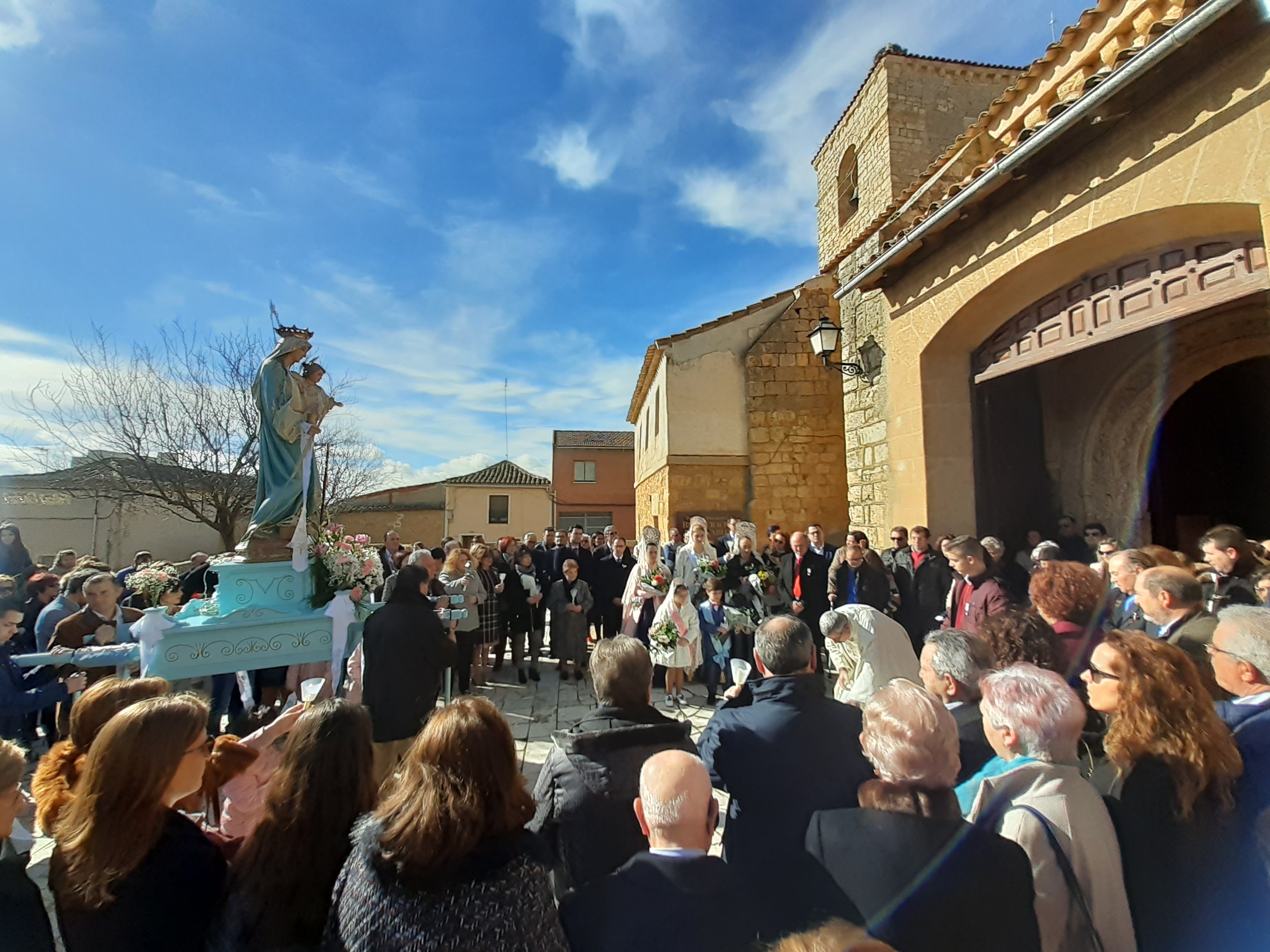Fotos: Procesión de la Virgen de las Candelas de Tordehumos