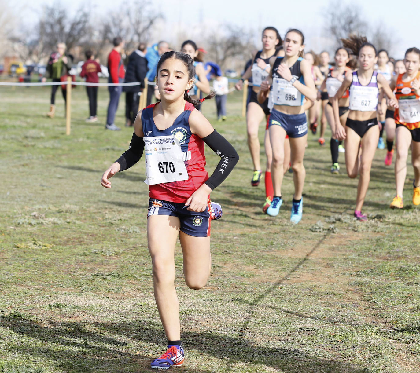 La Cañada Real ha acogido esta mañana el Cross Internacional Ciudad de Valladolid. 
