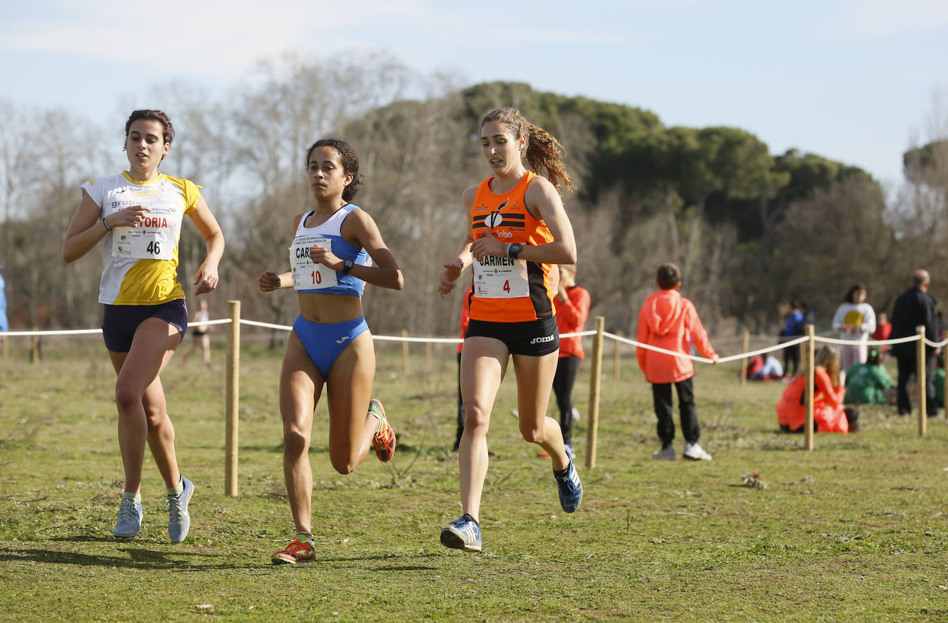 La Cañada Real ha acogido esta mañana el Cross Internacional Ciudad de Valladolid. 