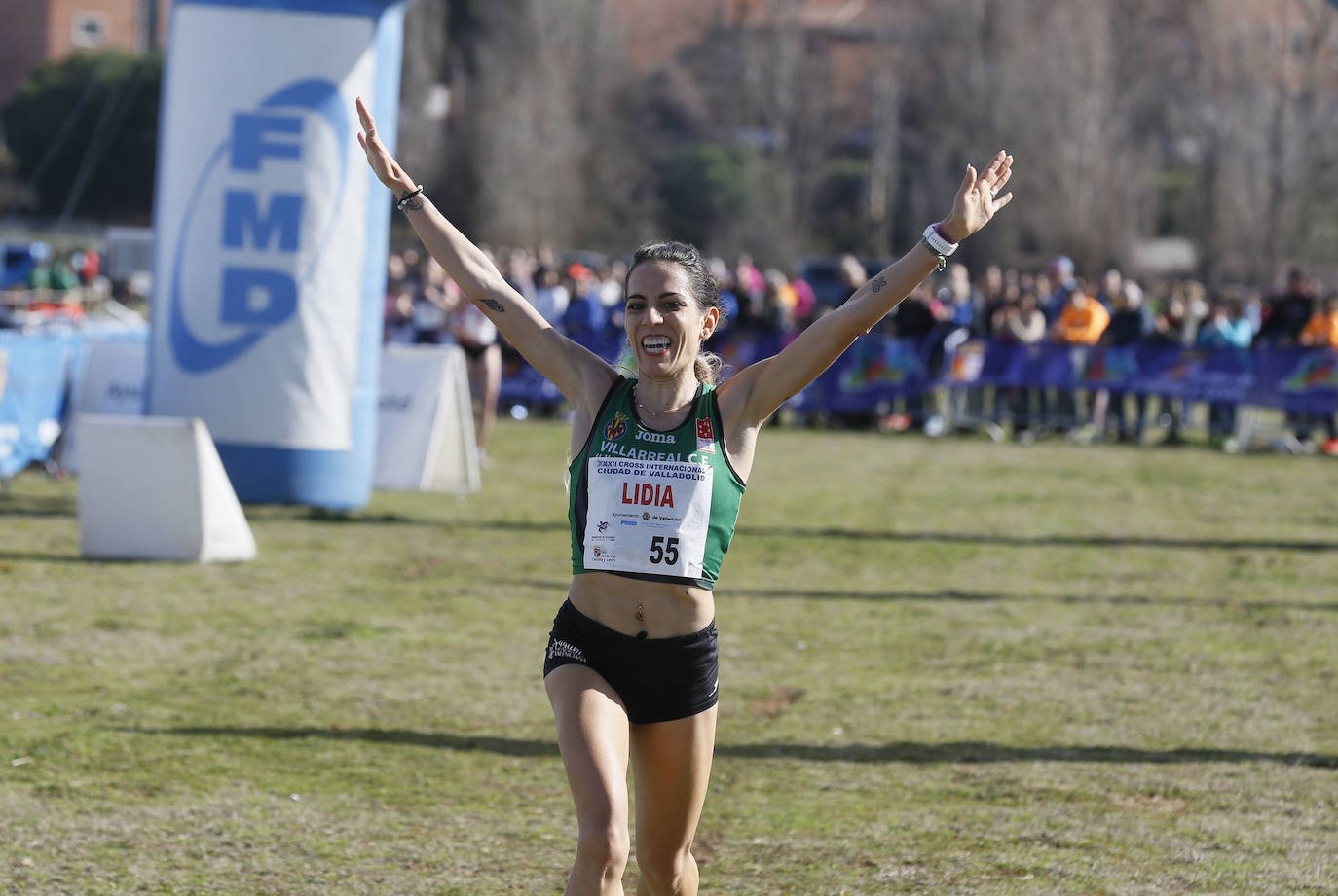 La Cañada Real ha acogido esta mañana el Cross Internacional Ciudad de Valladolid. 