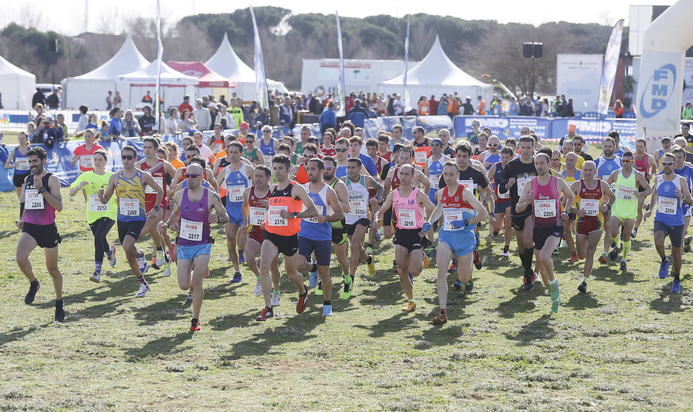La Cañada Real ha acogido esta mañana el Cross Internacional Ciudad de Valladolid. 