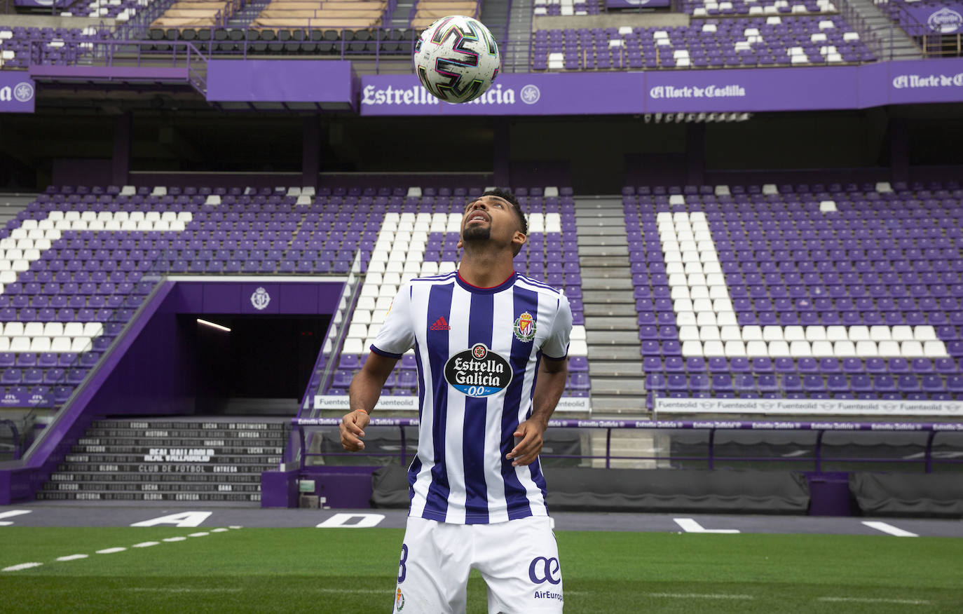 Presentación del nuevo jugador del Real Valladolid: Mattheus Fernandes 