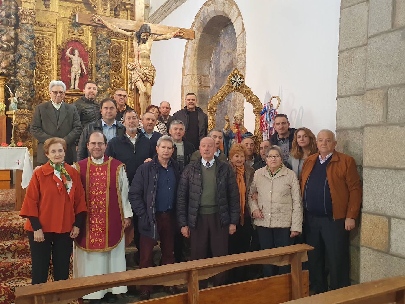 El Maíllo, Nava de Francia, Santibáñez, Fuentes de Béjar, Herguijuela y San Miguel de Valero celebran esta festividad en la que las gargantillas se convirtieron en protagonistas de la jornada
