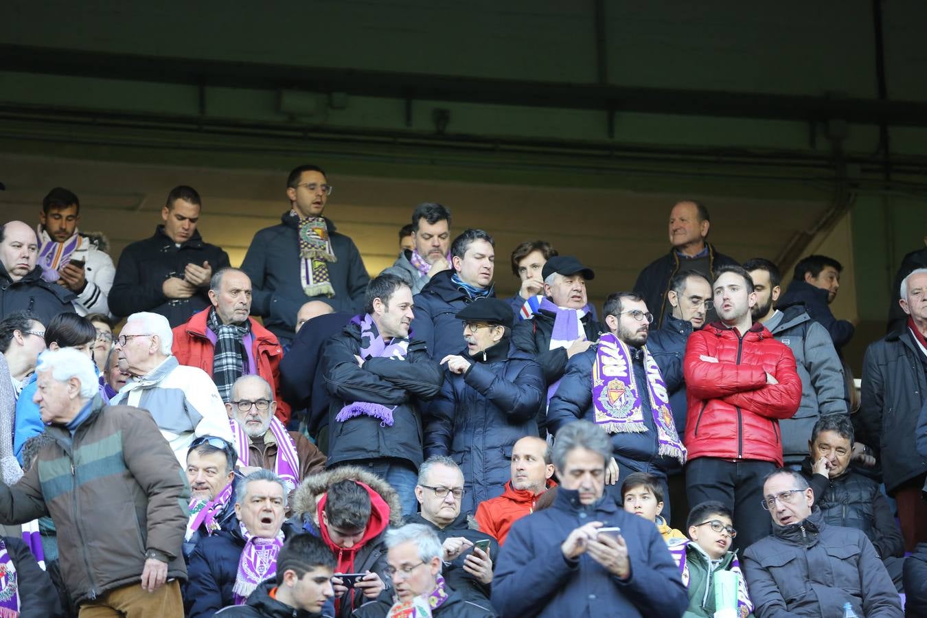 Si has estado en el estadio José Zorrilla presenciando el partido Real Valladolid-Villarreal, puede que la cámara de nuestro fotógrado te haya «pillado»