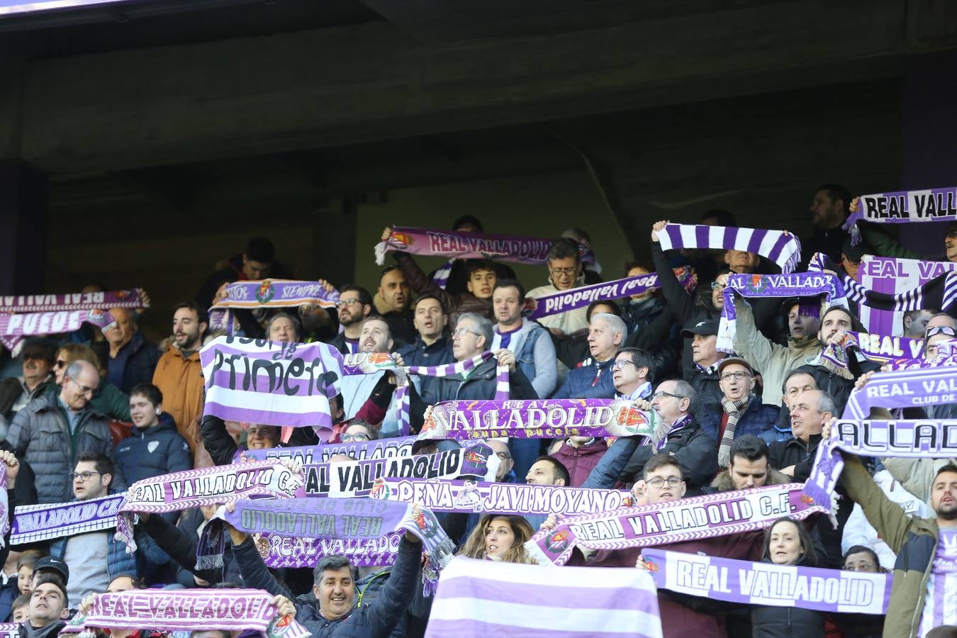 Si has estado en el estadio José Zorrilla presenciando el partido Real Valladolid-Villarreal, puede que la cámara de nuestro fotógrado te haya «pillado»