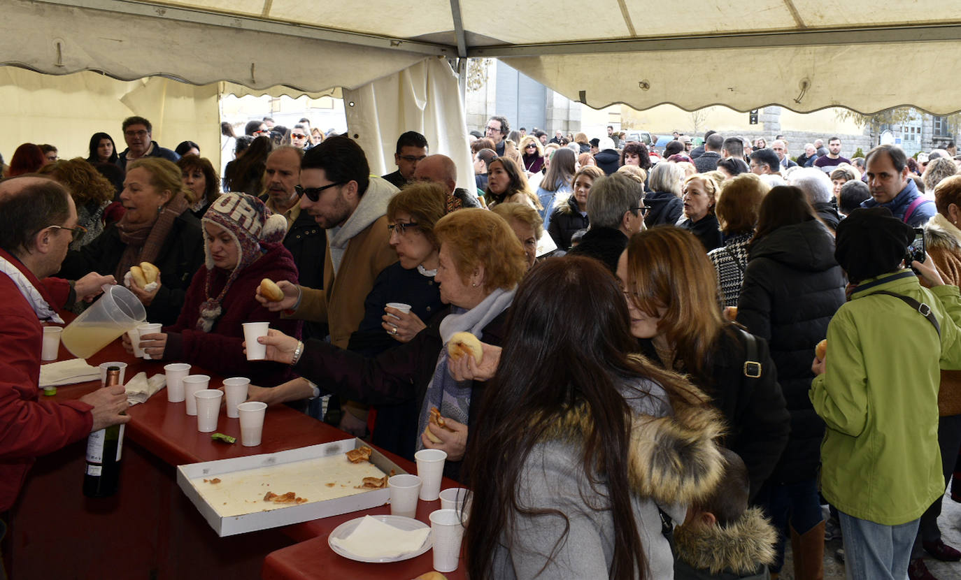 Celebración de Santa Águeda en la provincia de Segovia 