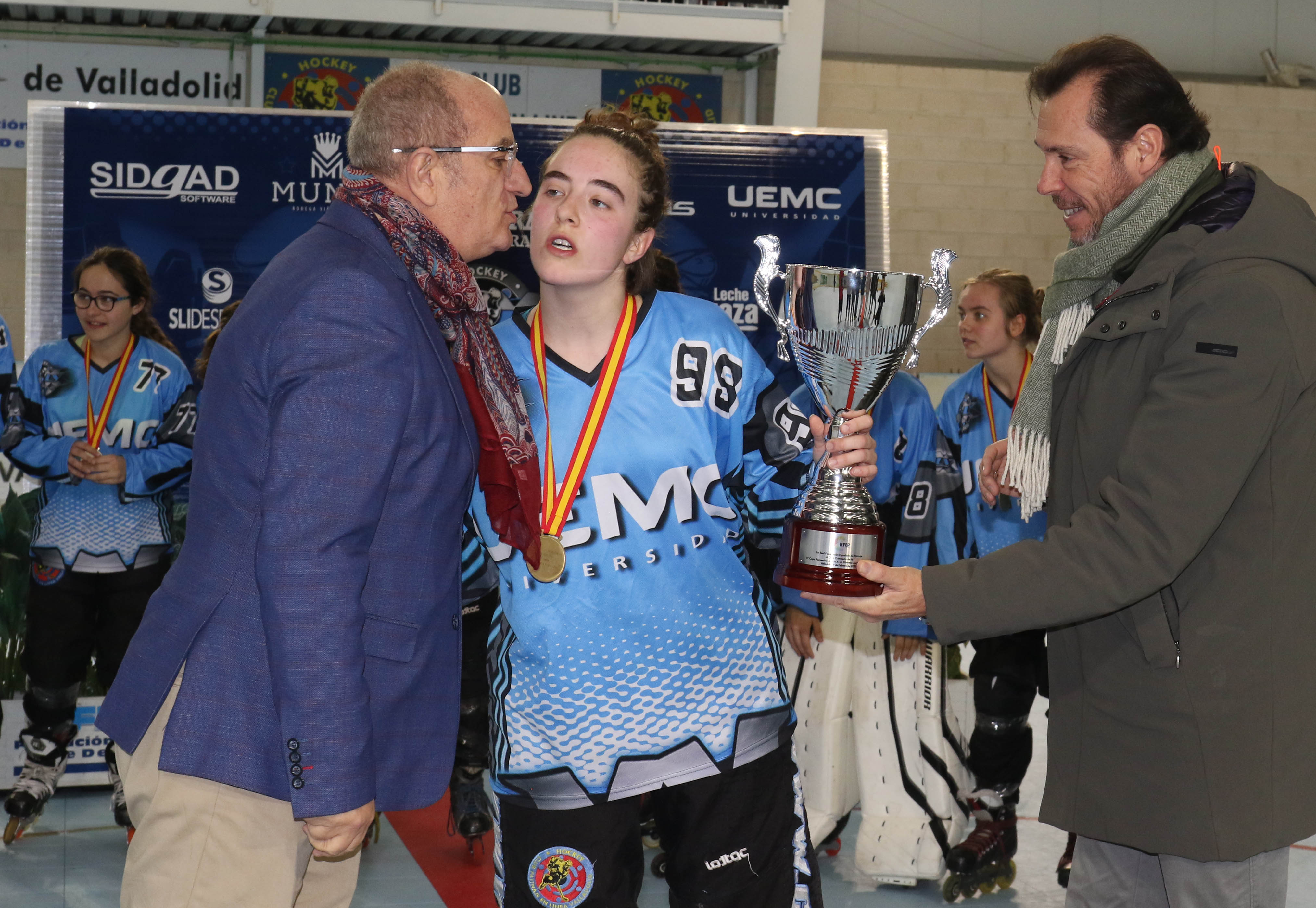 Las vallisoletanas se alzaron con el título en un 1-0 contra el Fénix PL Madrid. 
