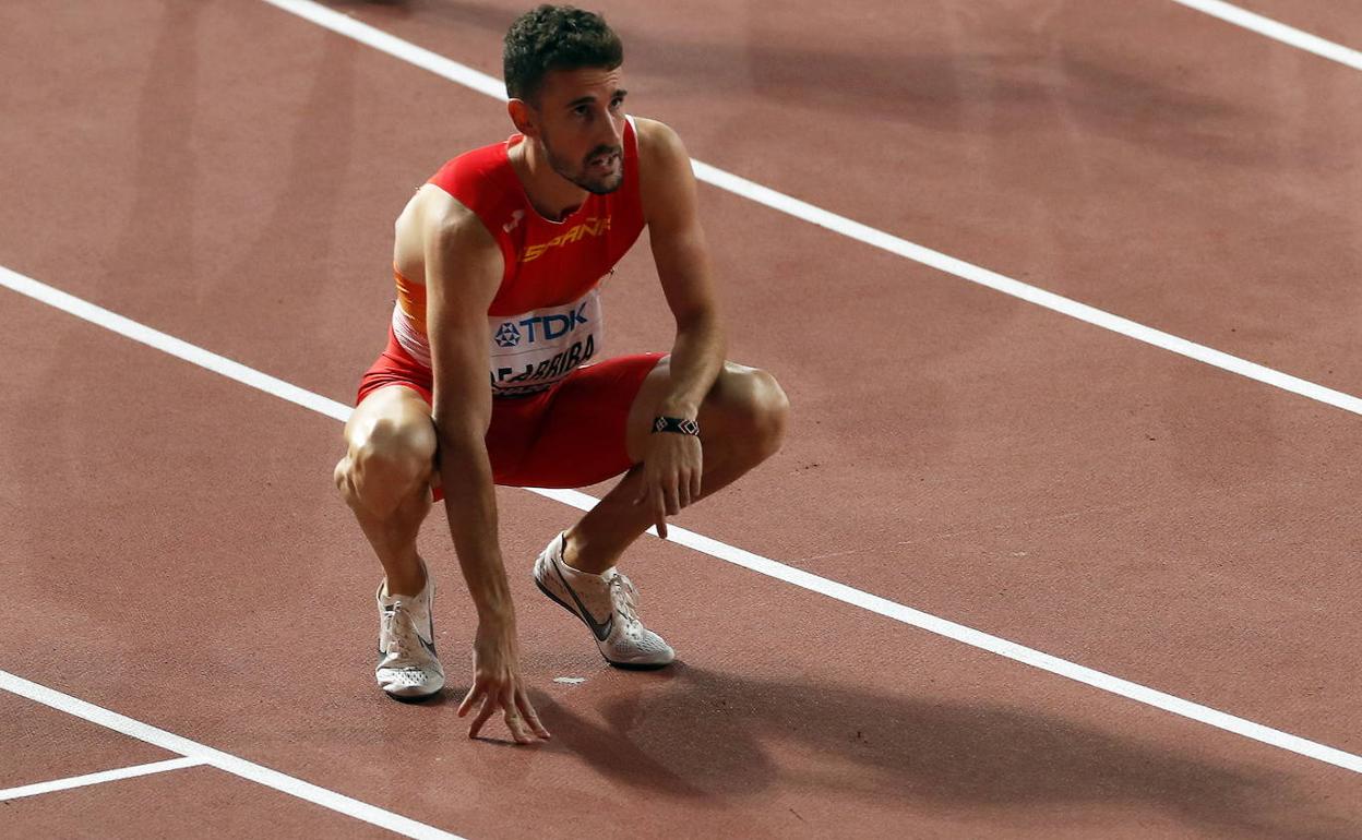 Álvaro de Arriba, en el último Mundial de Doha. 