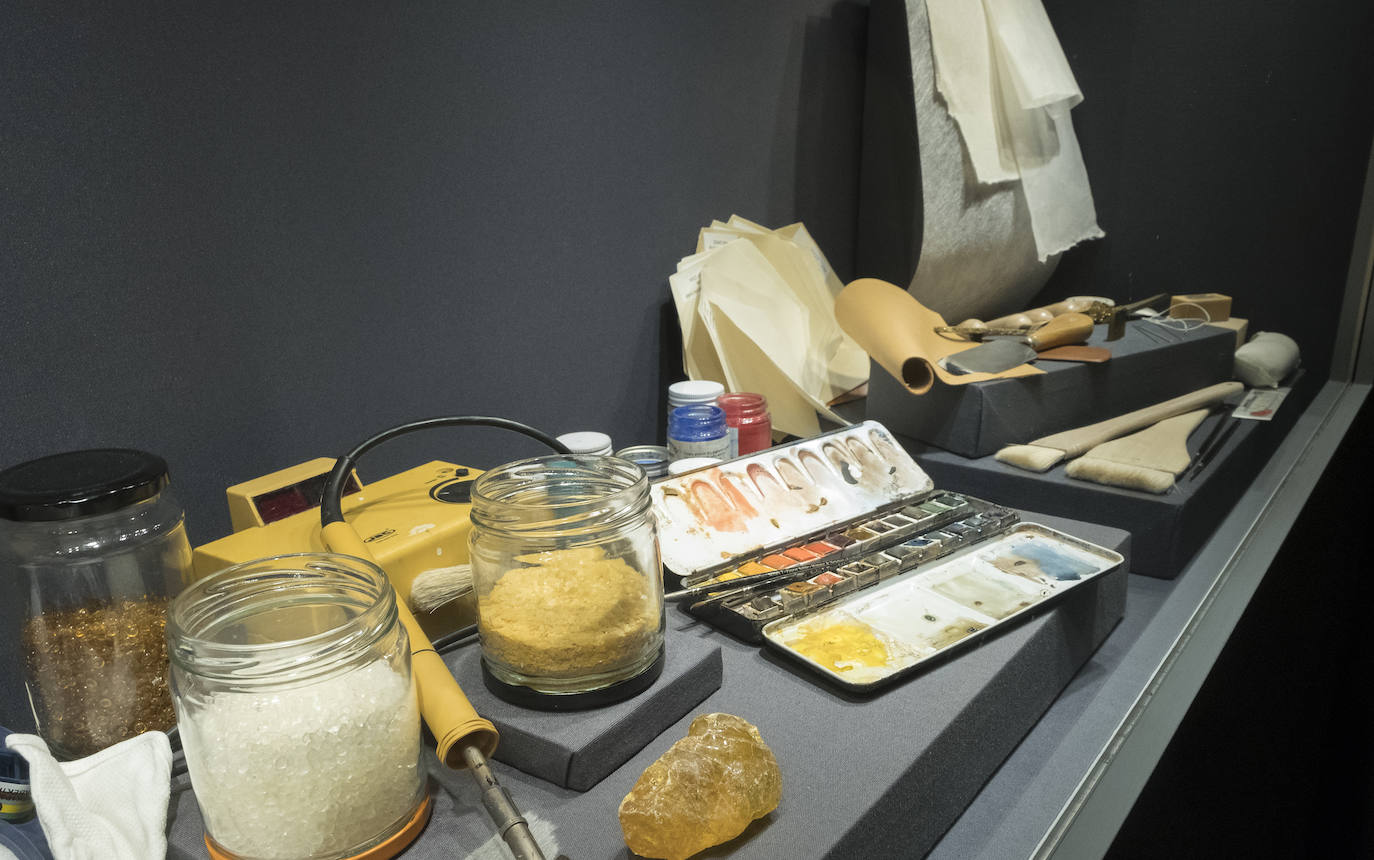 El Palacio de Fabio Nelli, sede del Museo de Valladolid, acoge una exposición sobre el Centro de Restauración de Bienes Culturales de Simancas. 