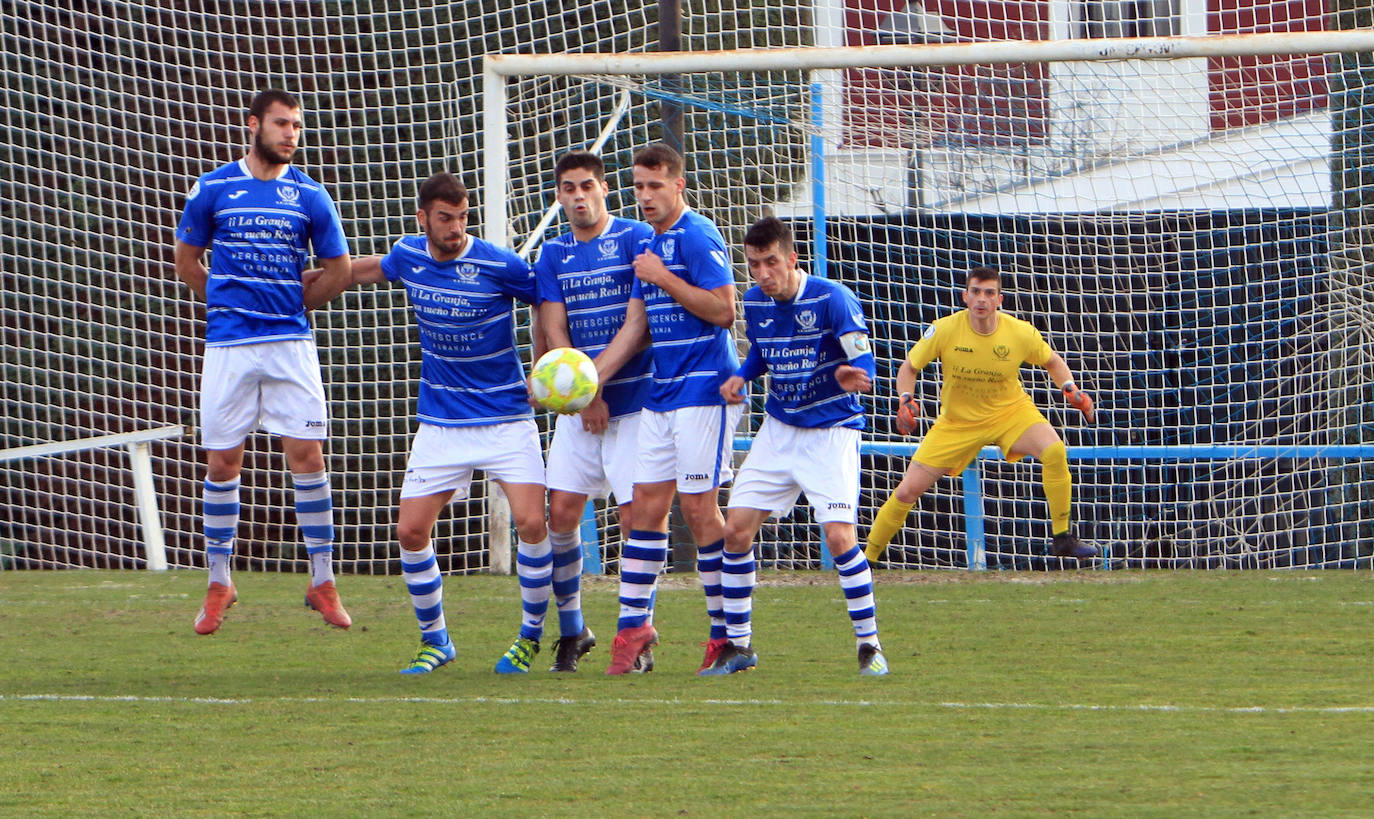 Fotografías del choque entre La Granja y el Real Burgos CF.