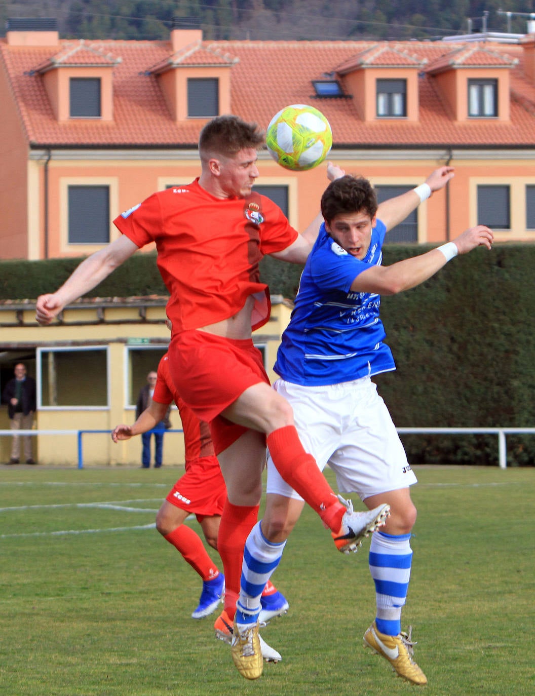 Fotografías del choque entre La Granja y el Real Burgos CF.