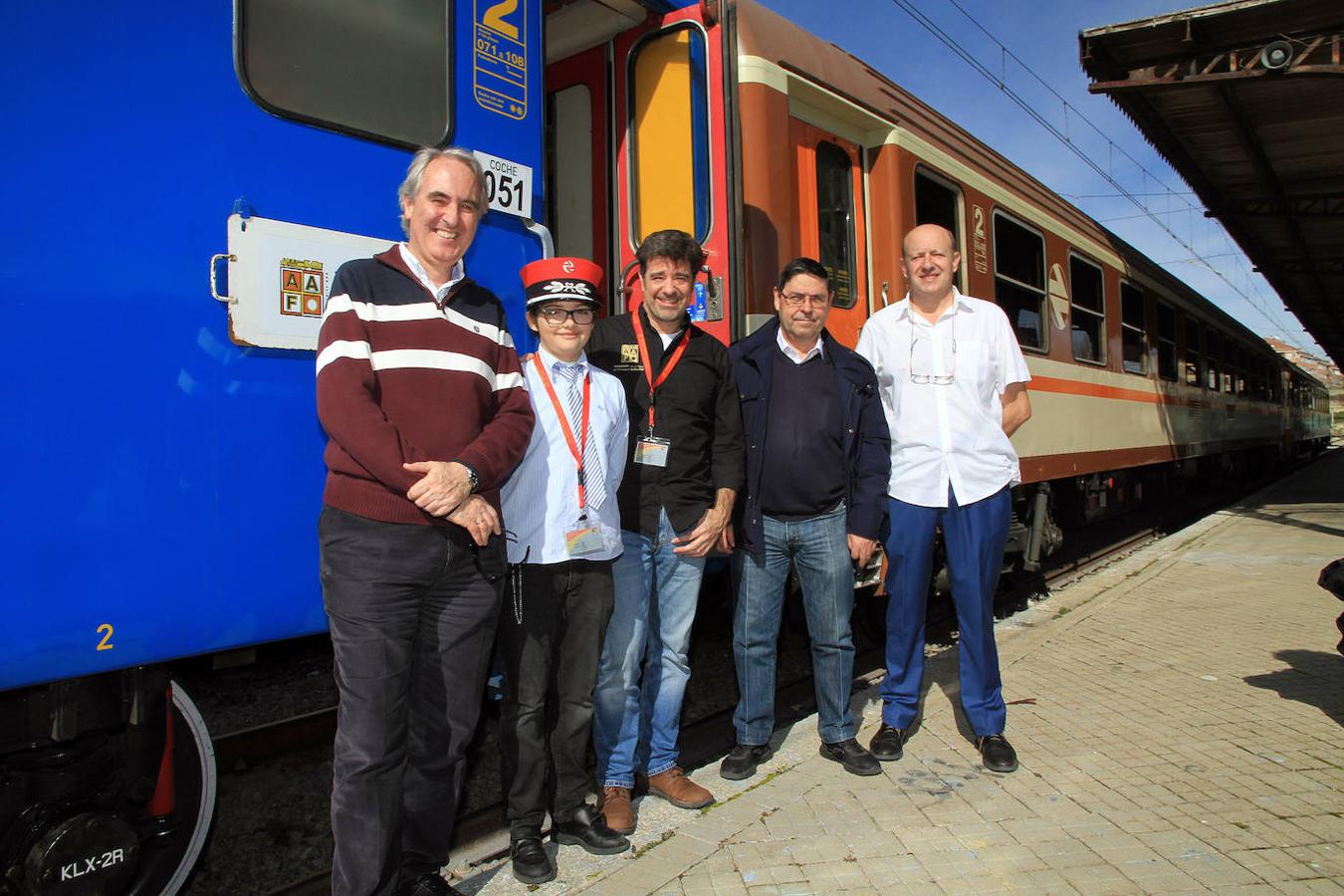 El 'tren de los ochenta' llega a Segovia. 