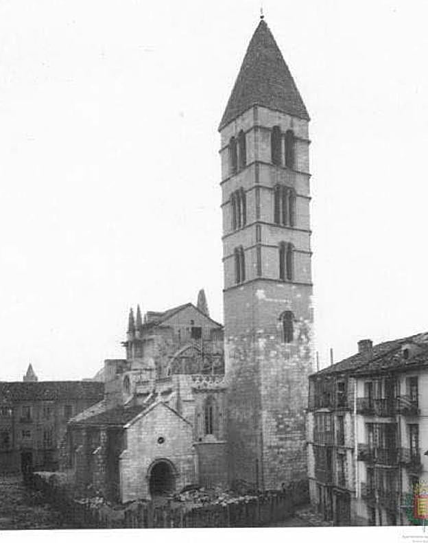 Estado de la iglesia en 1910.