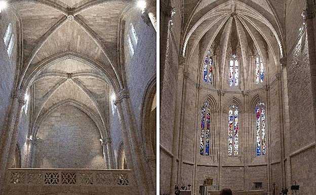 Interior de la iglesia.