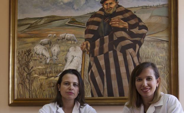 Laura y Luisa Marcos Fernández, gerentes de Queserías de Zamora. 