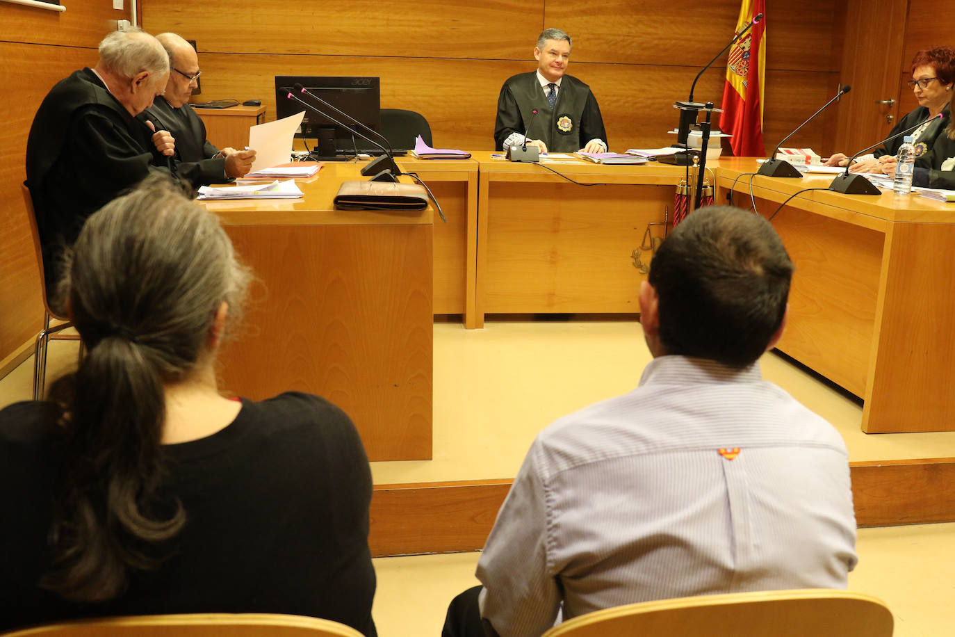 Juicio por el caso 'Cooper' en Valladolid. 