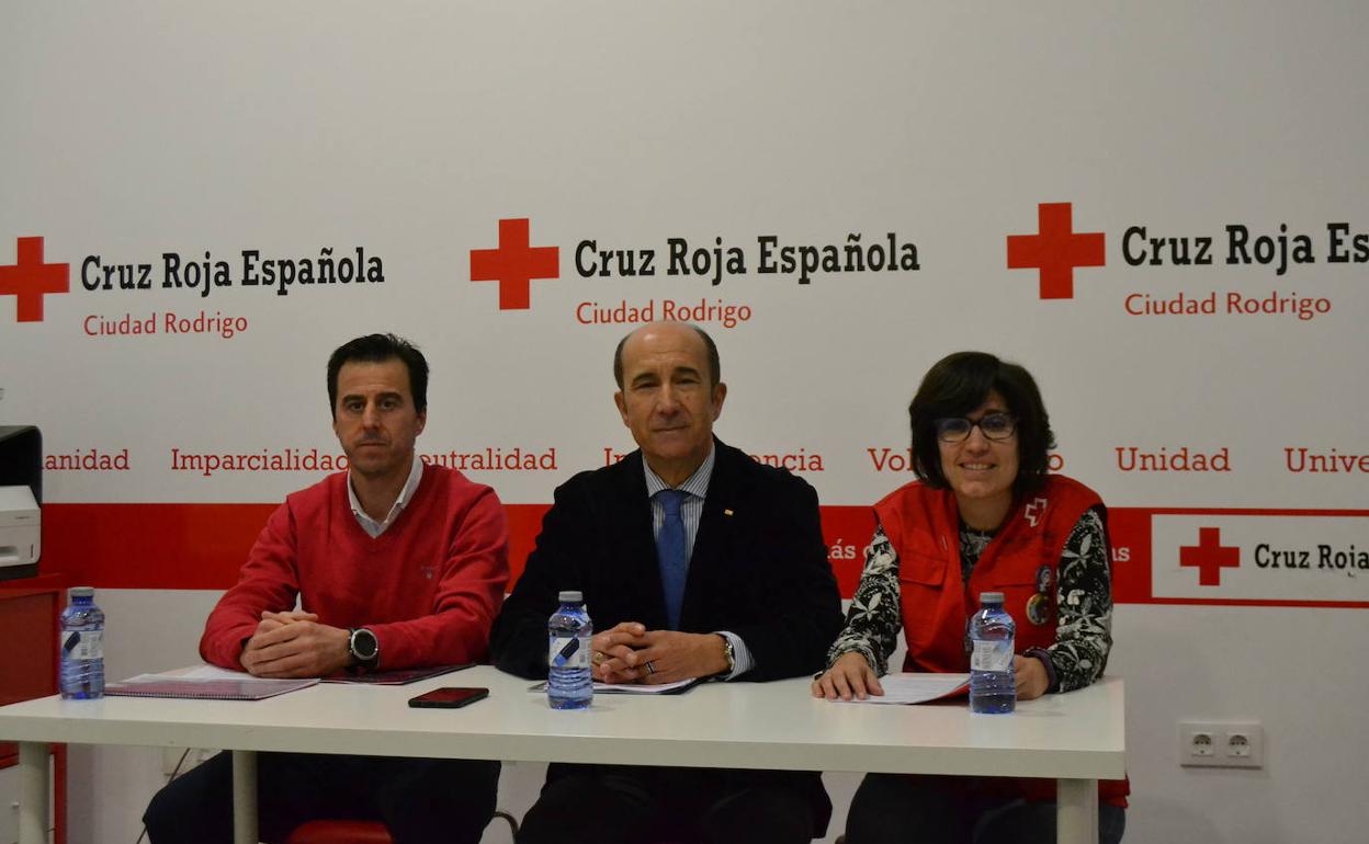 Raúl Hernández, Ángel Agudo y Mireia Sánchez.