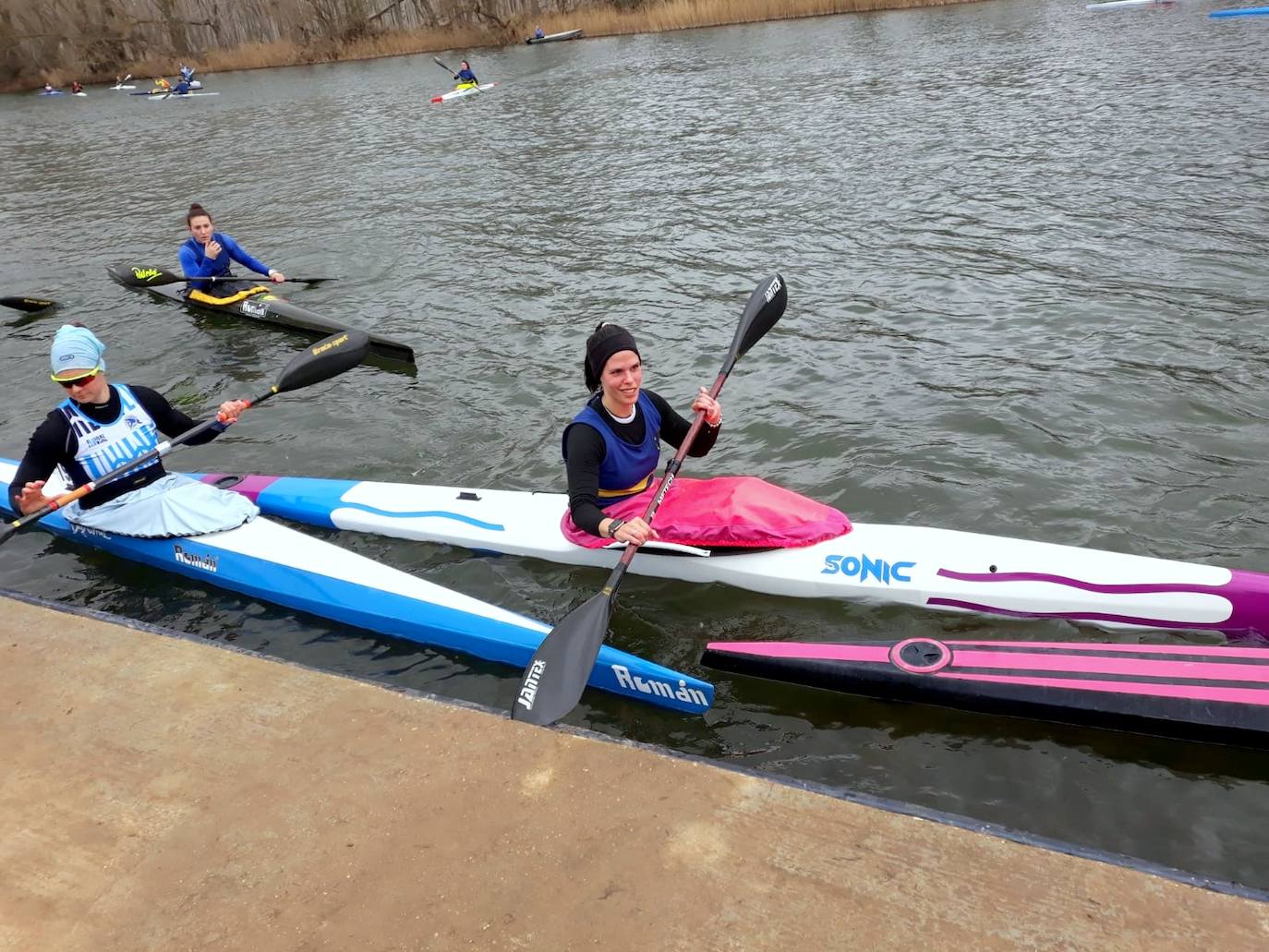 Campeonato Provincial de Piragüismo en Torquemada. 